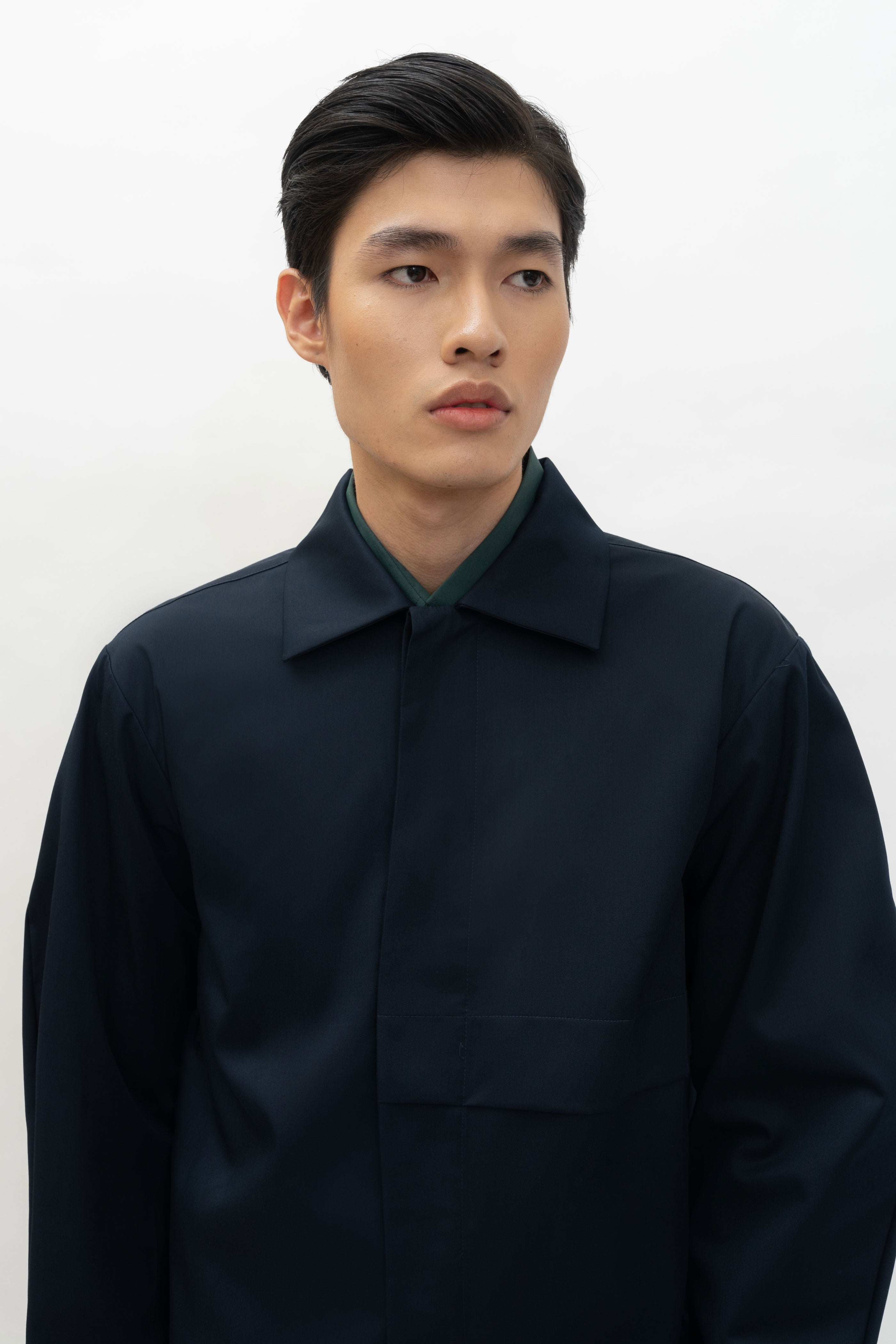 HAYA OVERSHIRT - Deep Navy