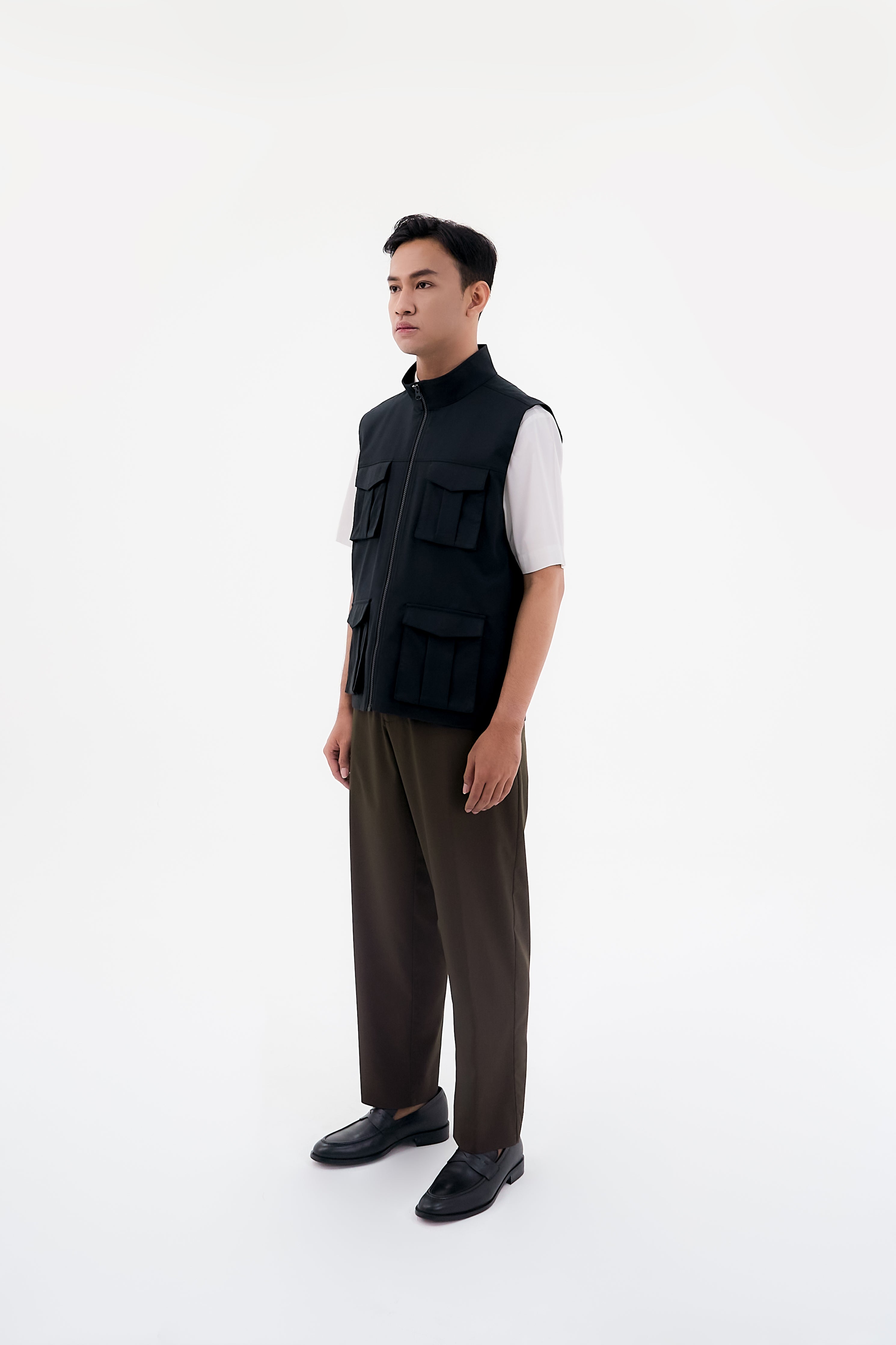 YORI GILET - Black