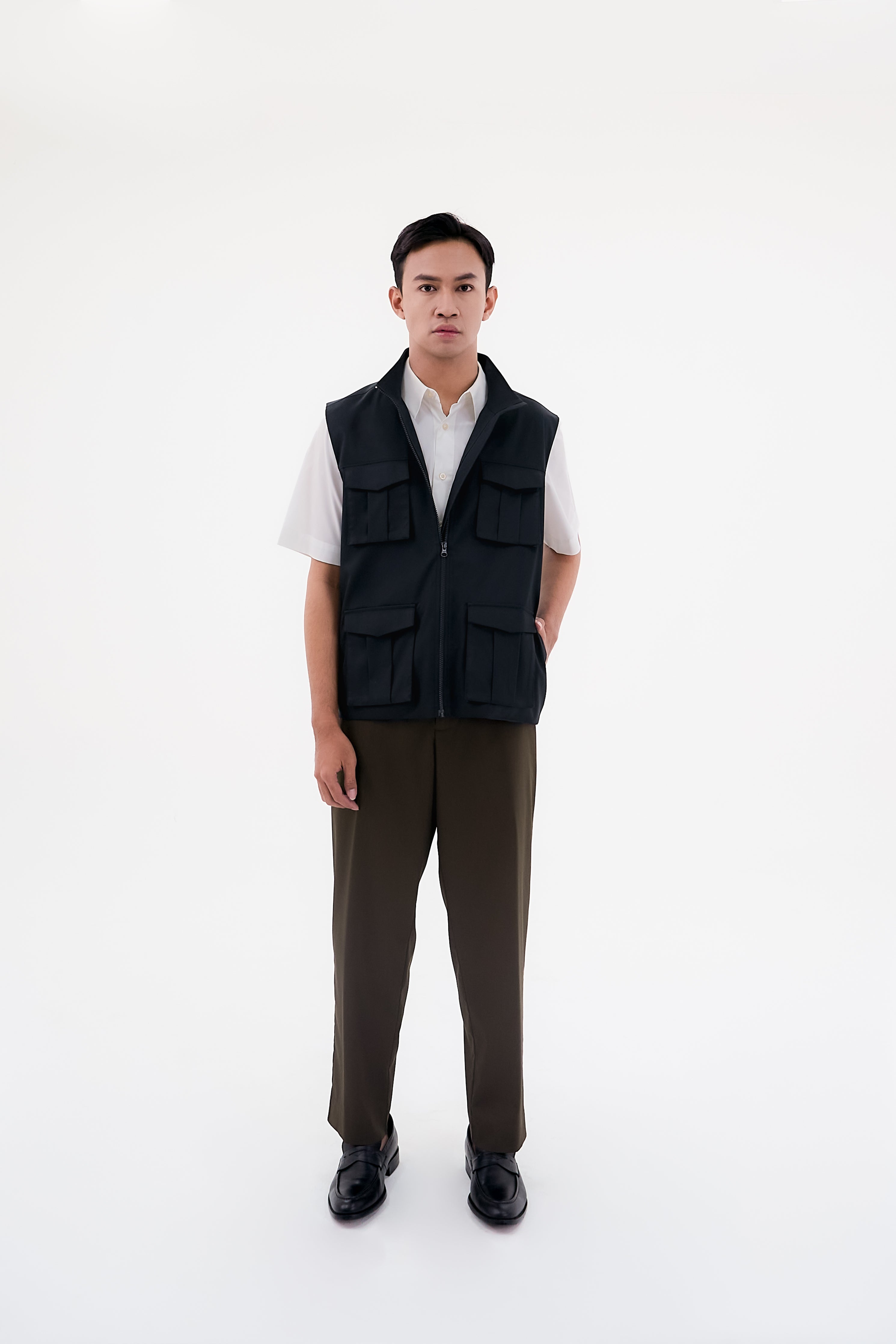 YORI GILET - Black