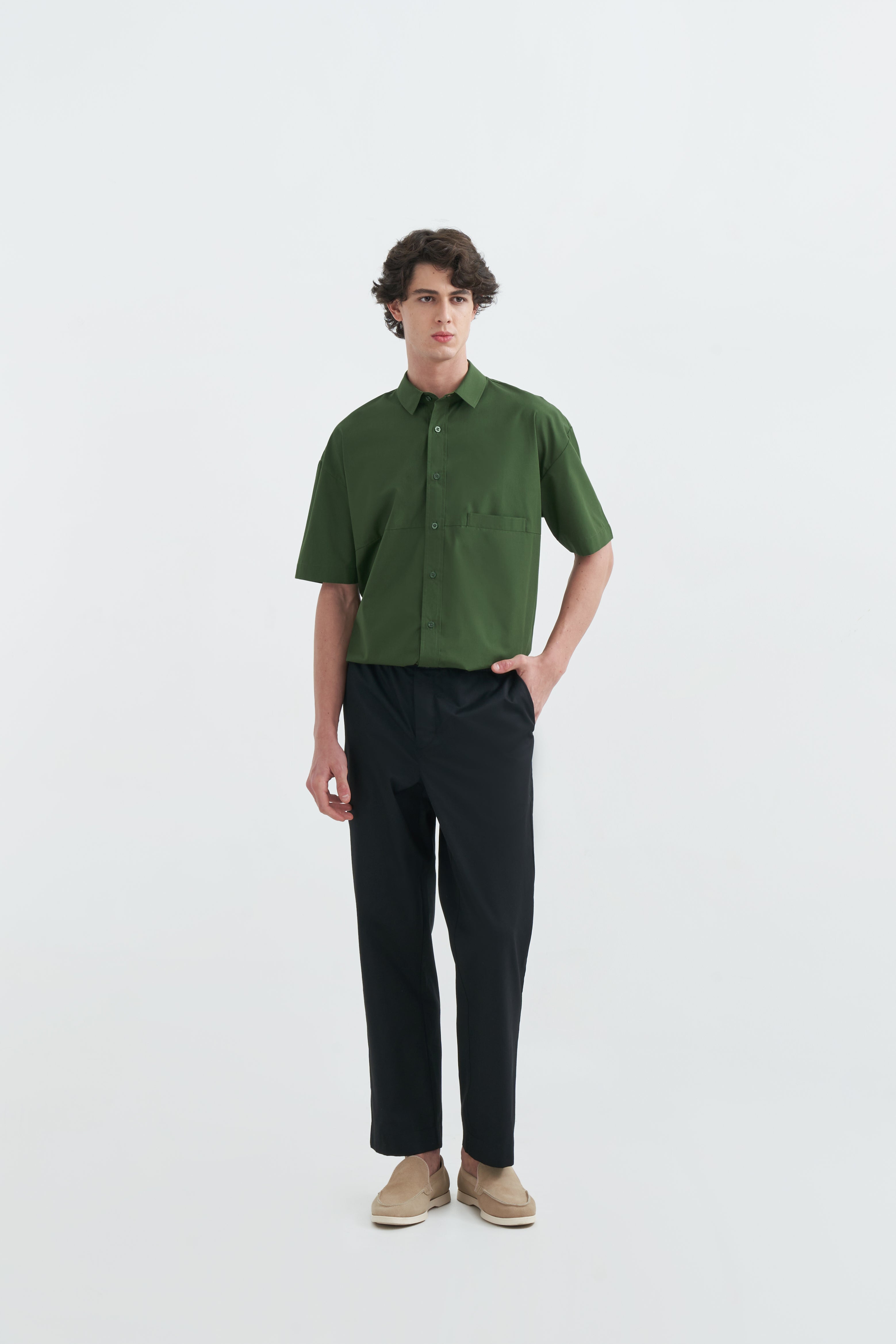 AITO MANN SS - Moss Green