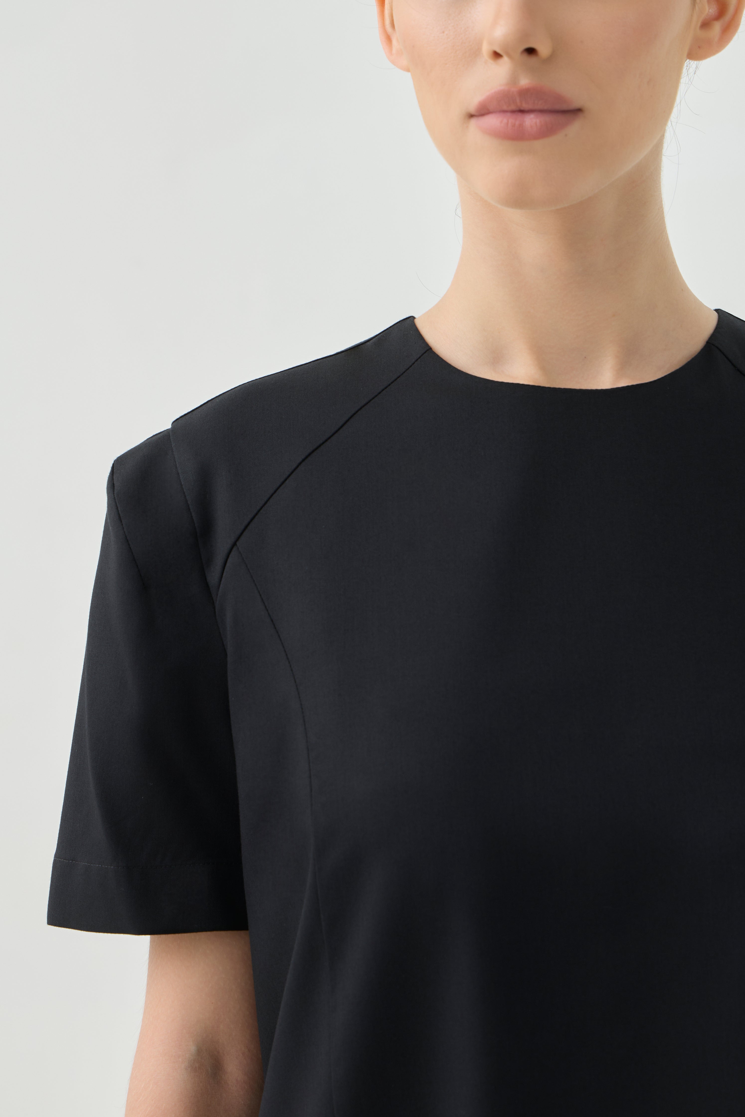 ARAN DRESS - Black