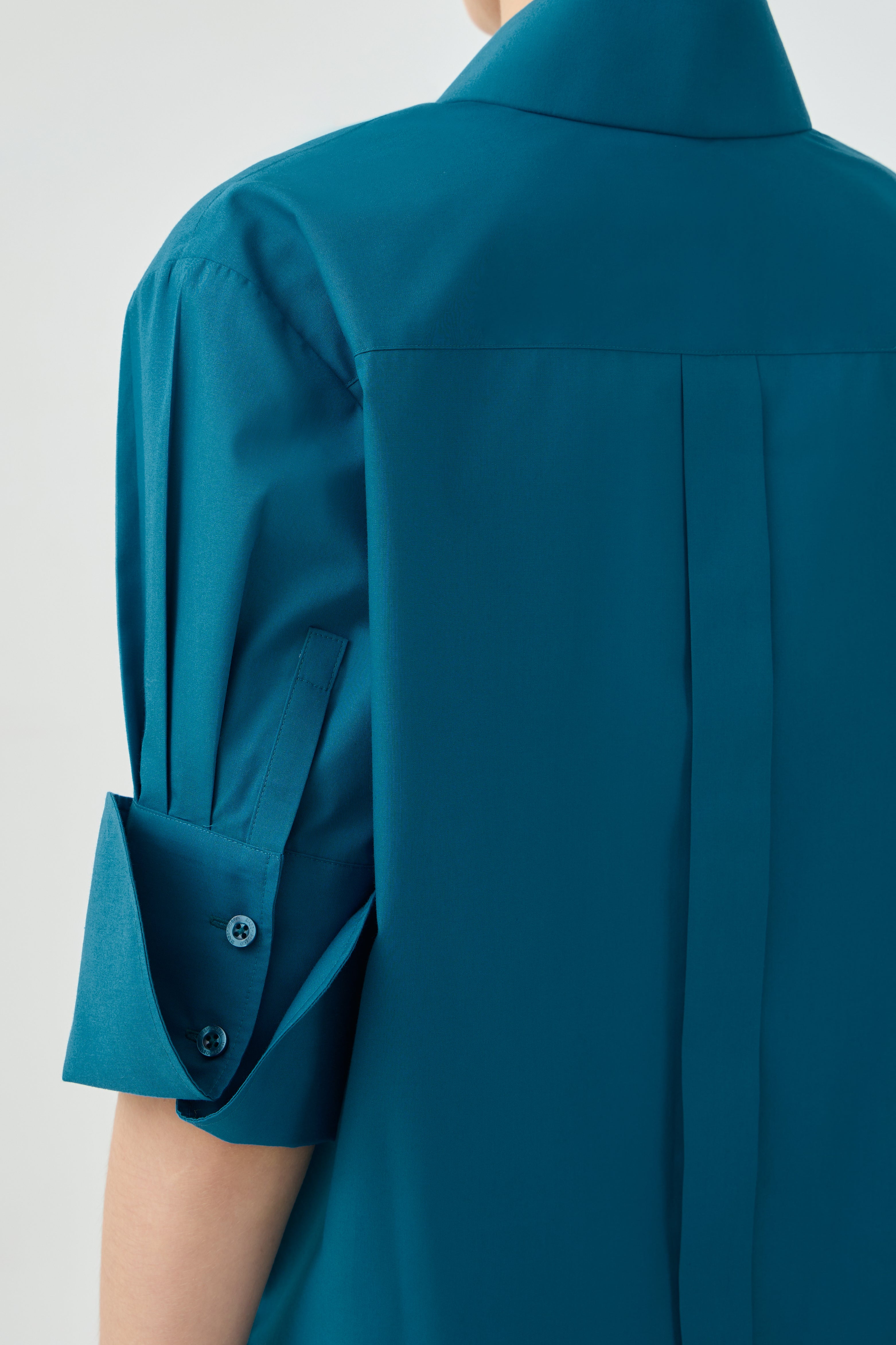 CHA CROP - Ocean Teal