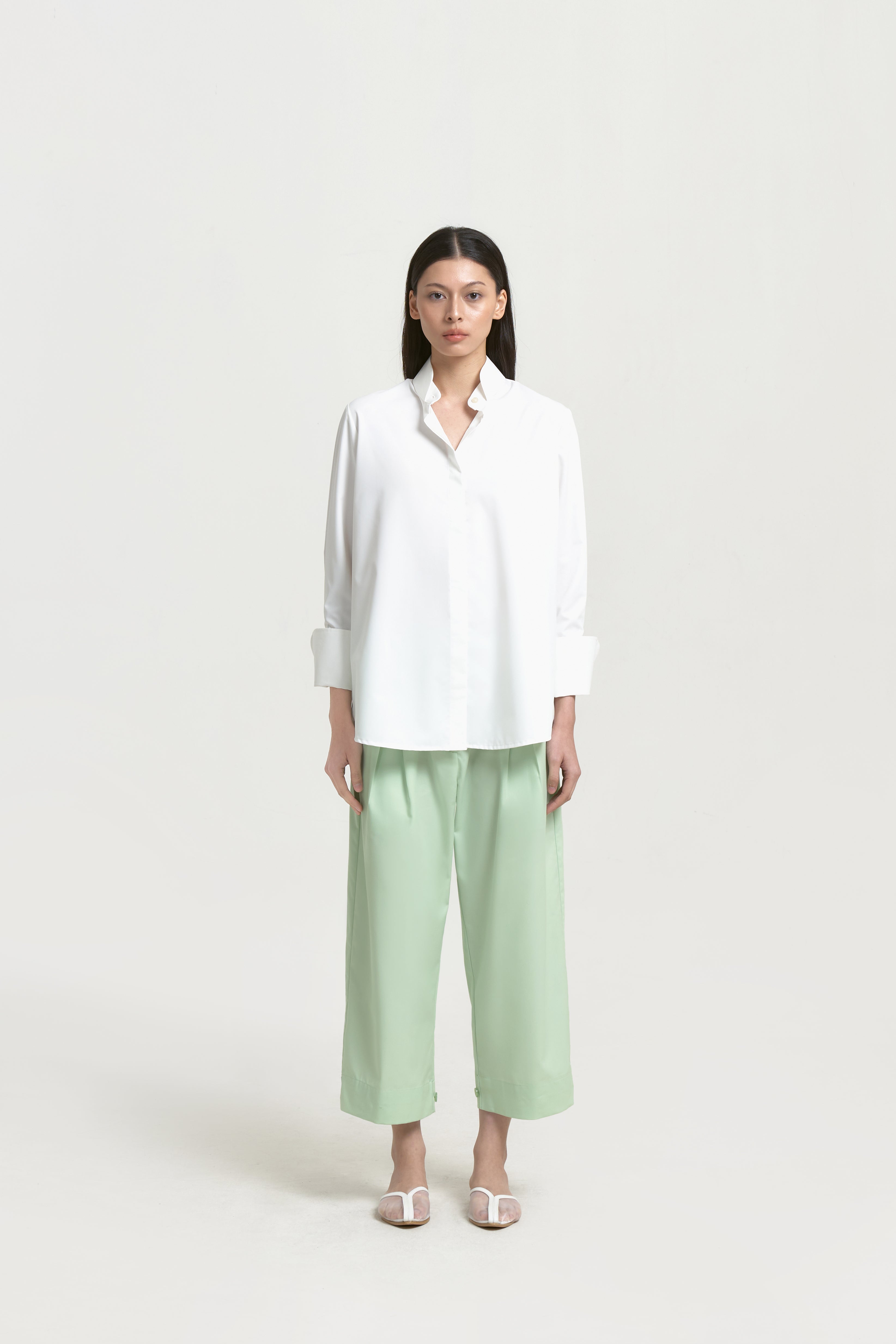 CHA LONG SLEEVE - White