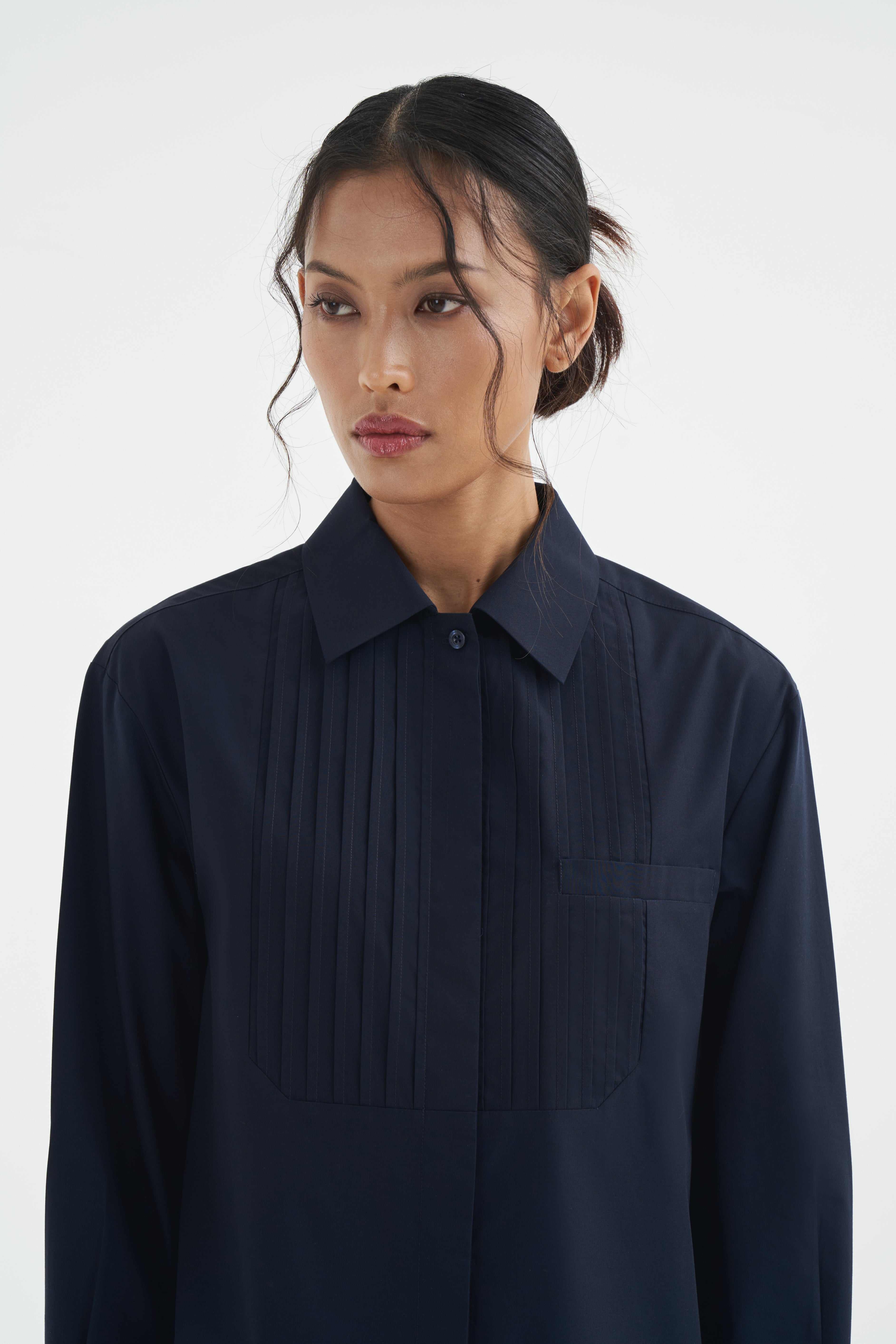EMIKA DRESS - Deep Navy