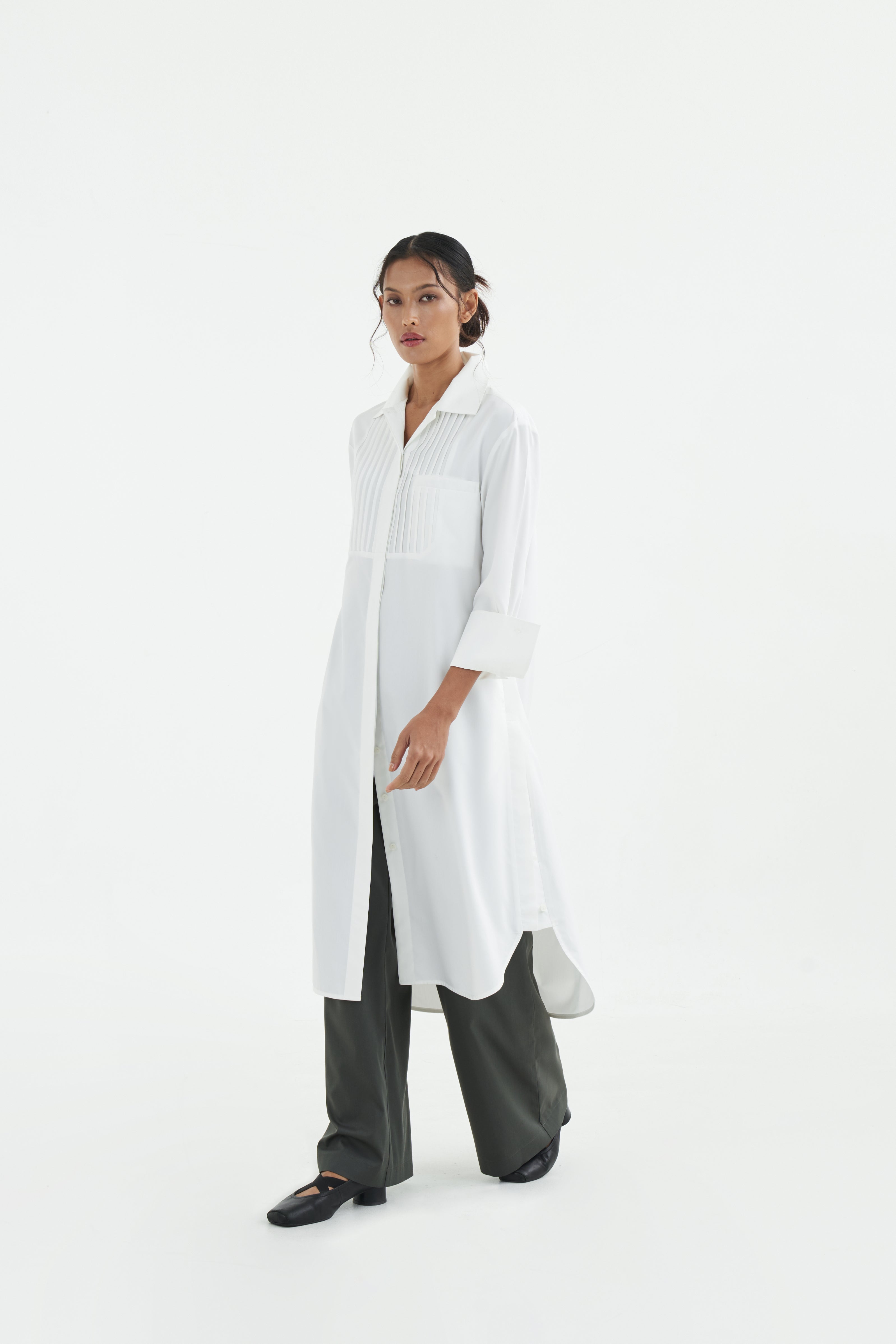 EMIKA DRESS - White