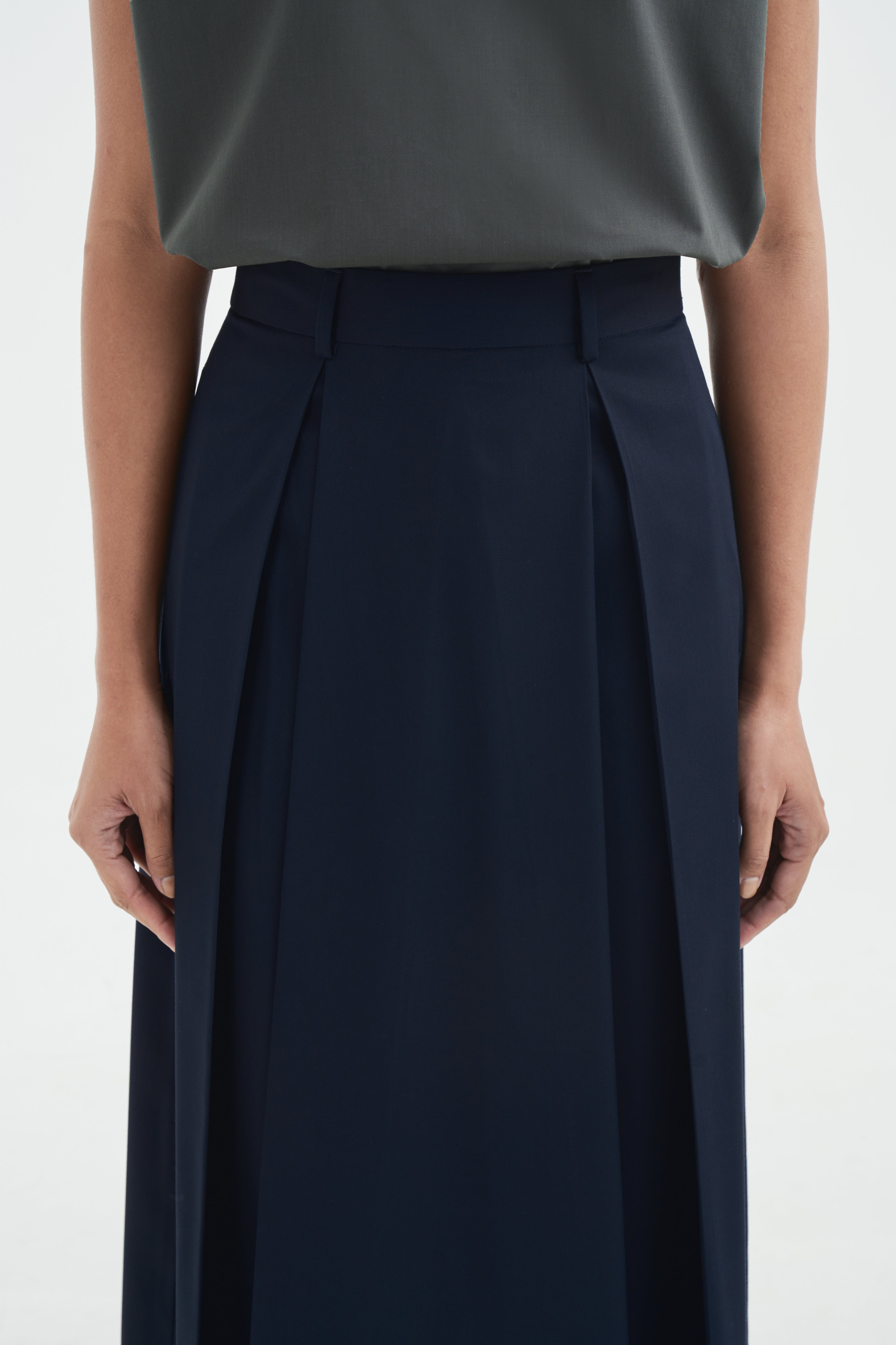 EMIYO SKIRT - Deep Navy
