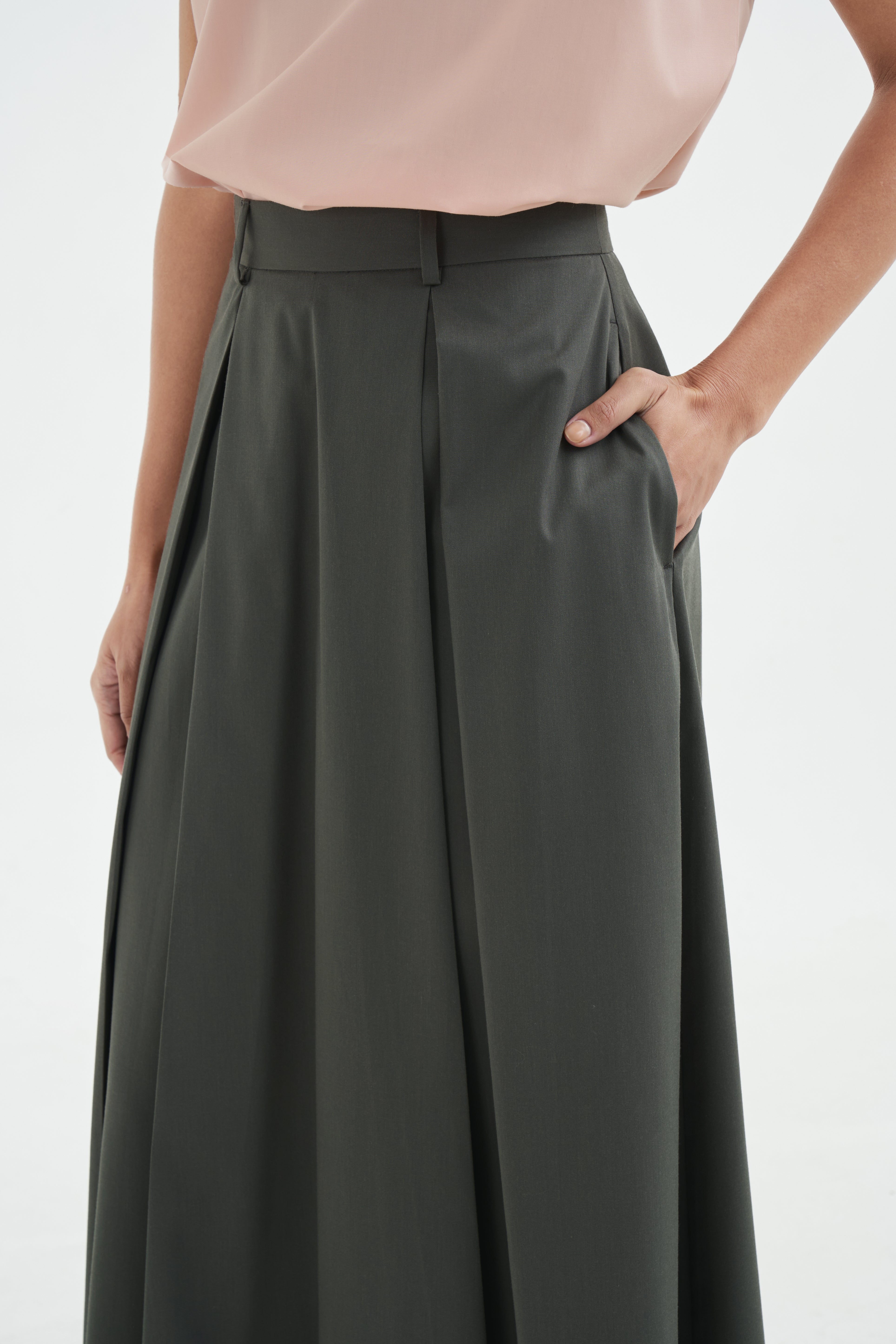 EMIYO SKIRT - Iron Grey
