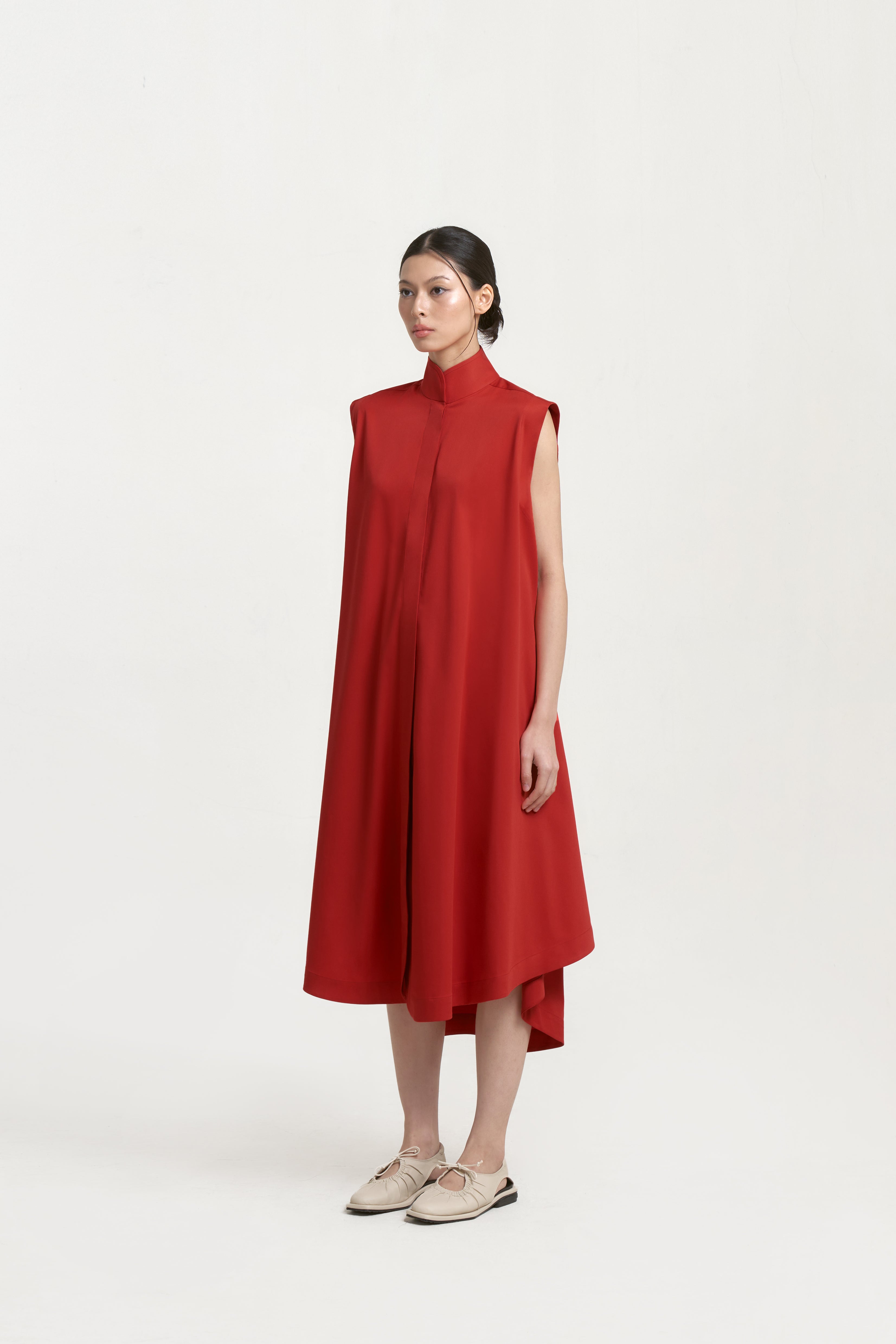 HIYO DRESS - Red Orange