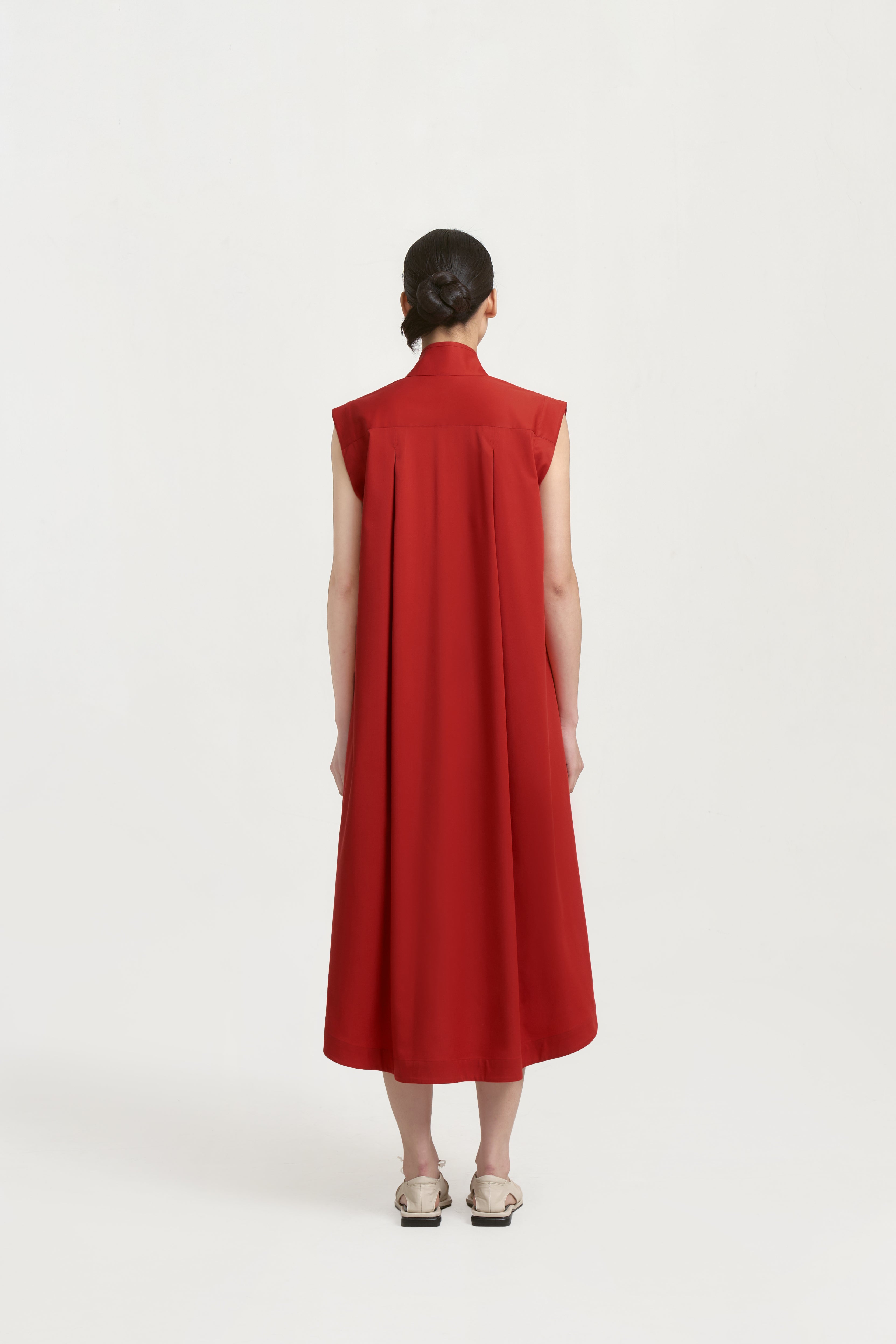 HIYO DRESS - Red Orange