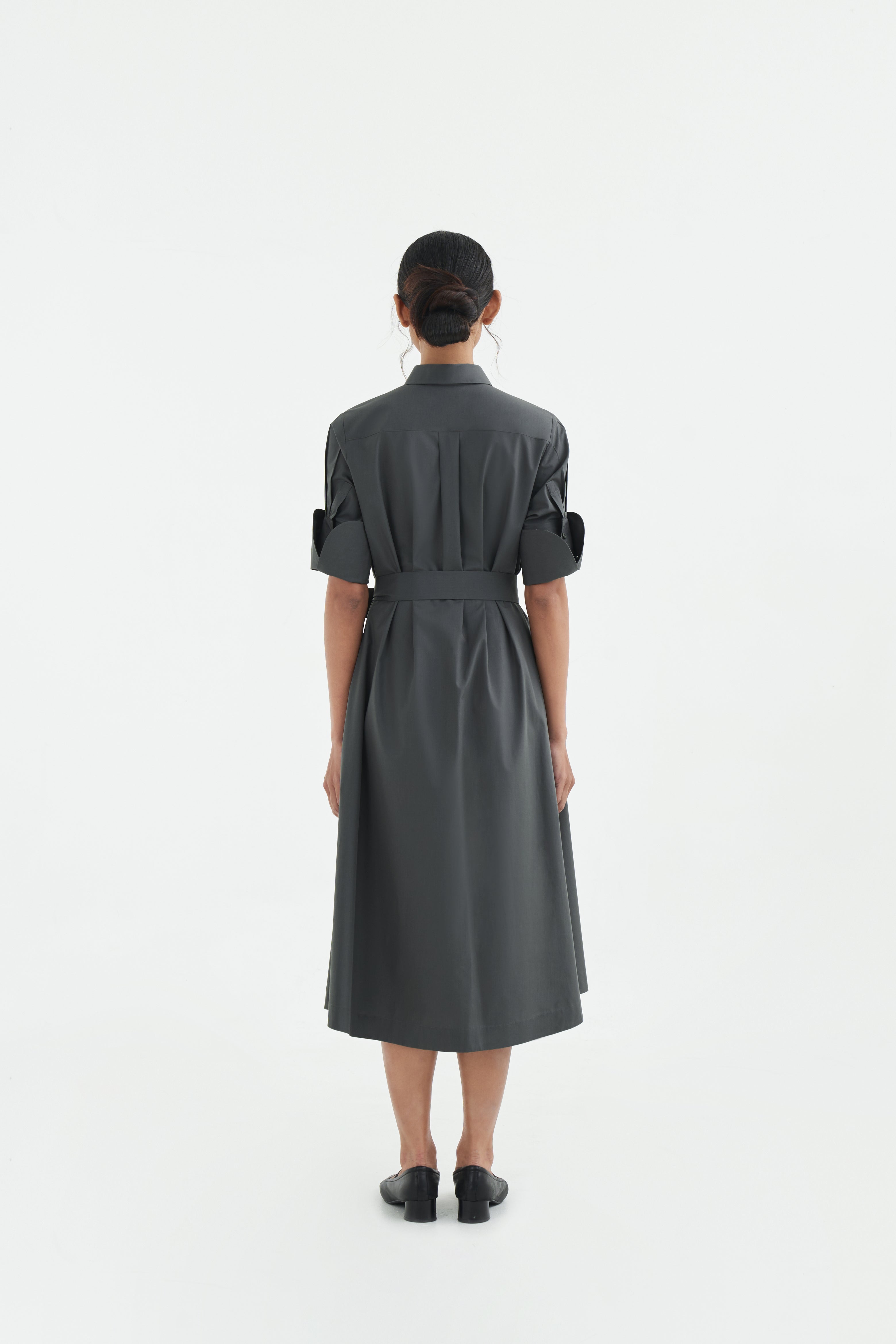 JUN DRESS - Iron Grey