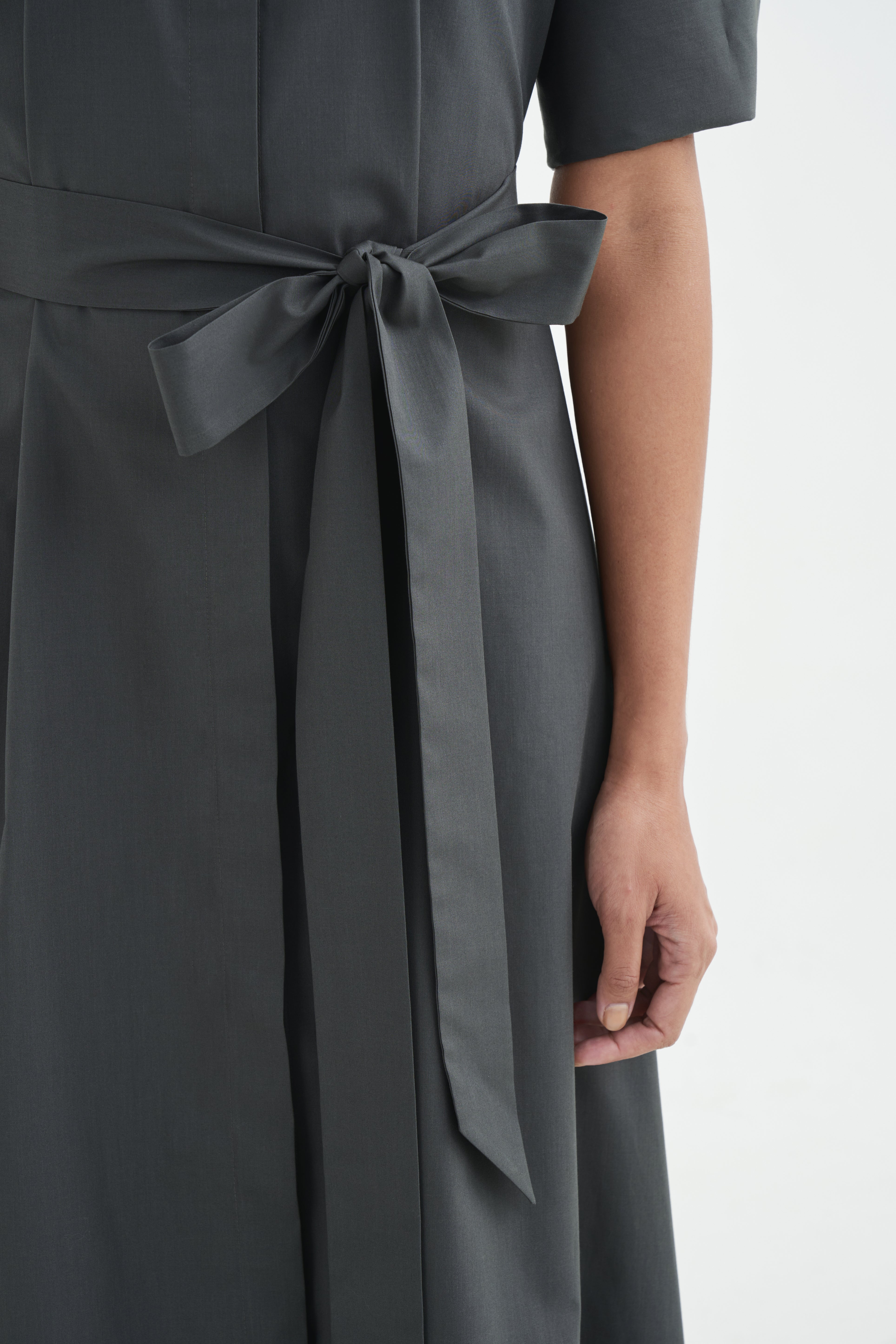 JUN DRESS - Iron Grey