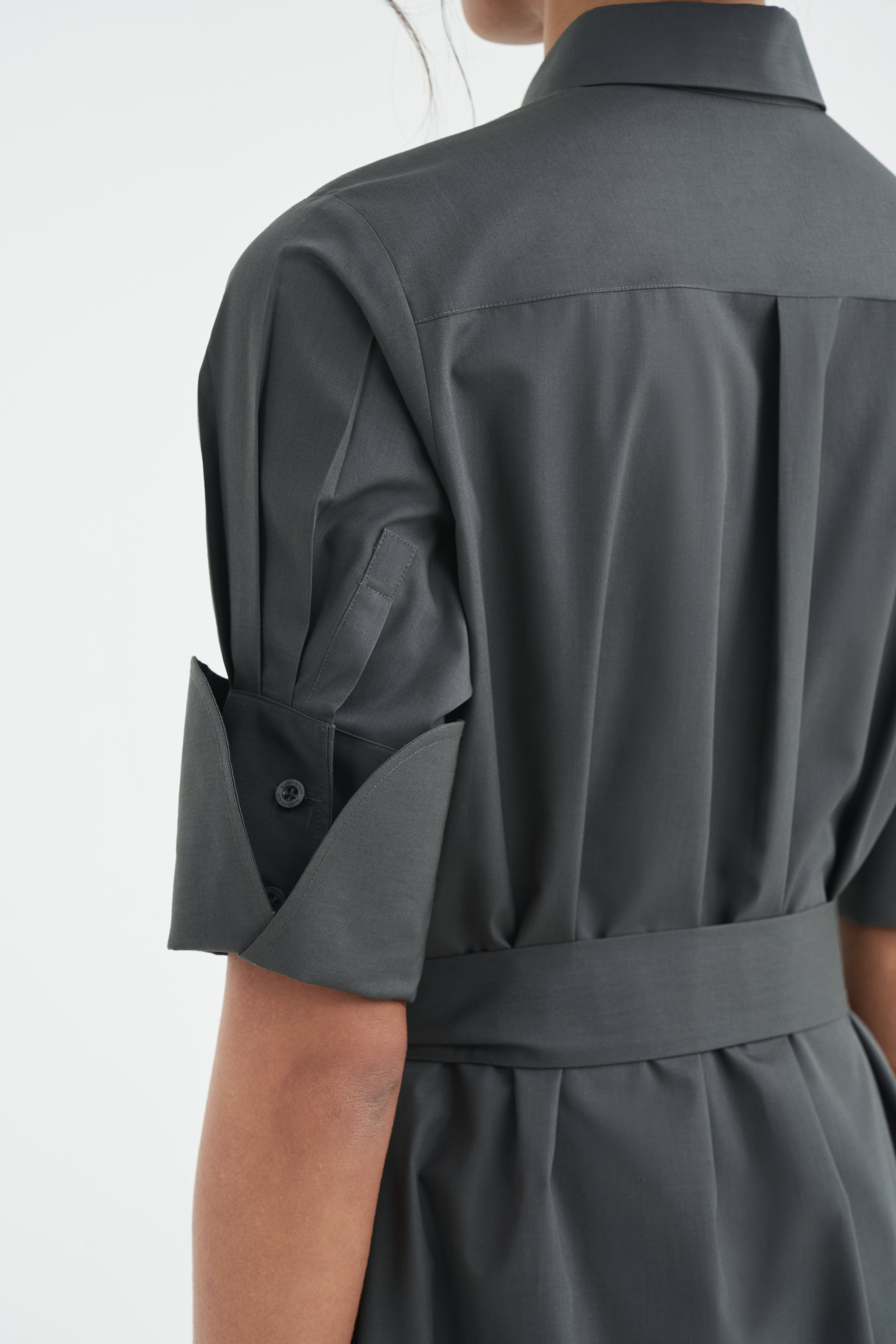 JUN DRESS - Iron Grey