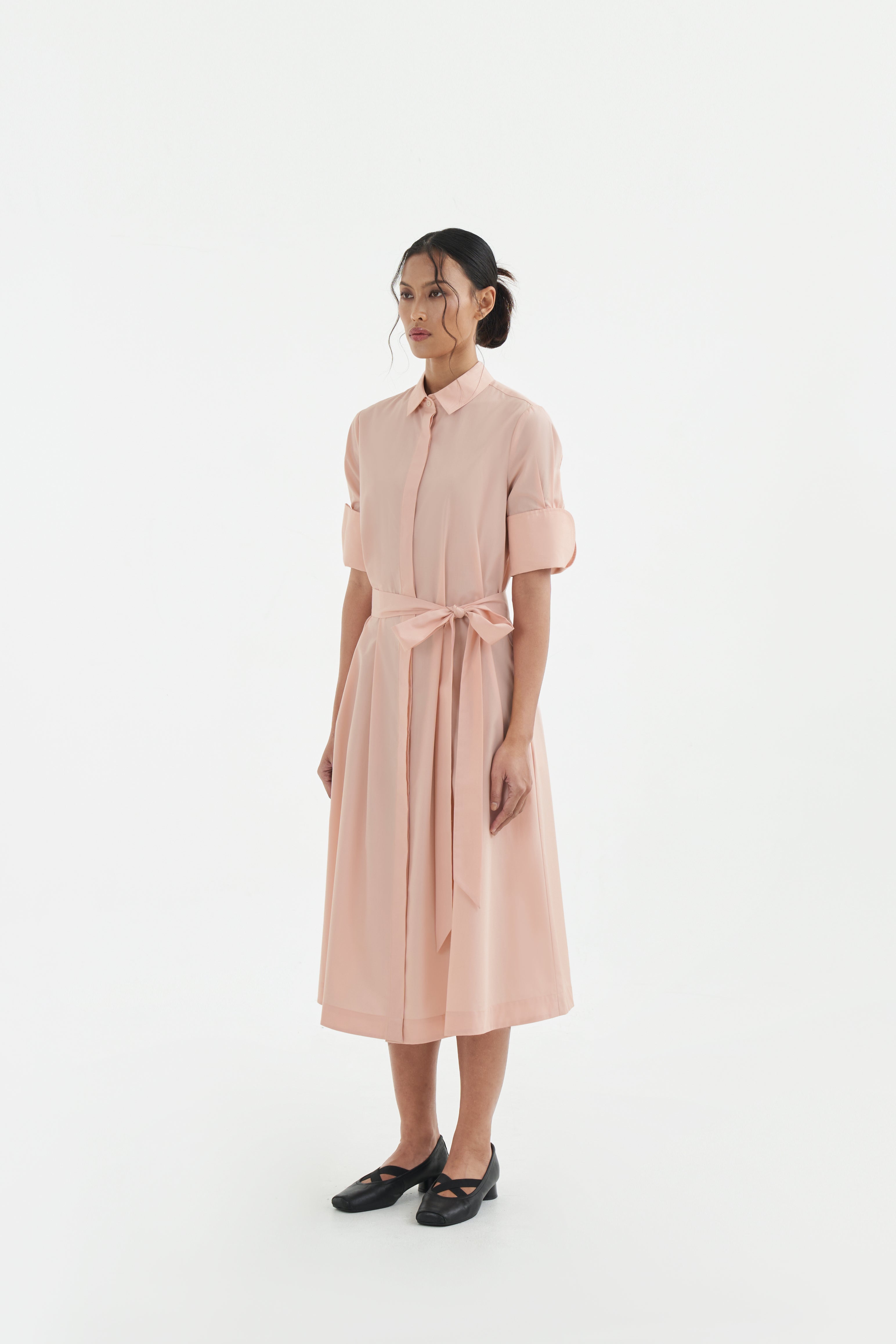 JUN DRESS - Pink Salt