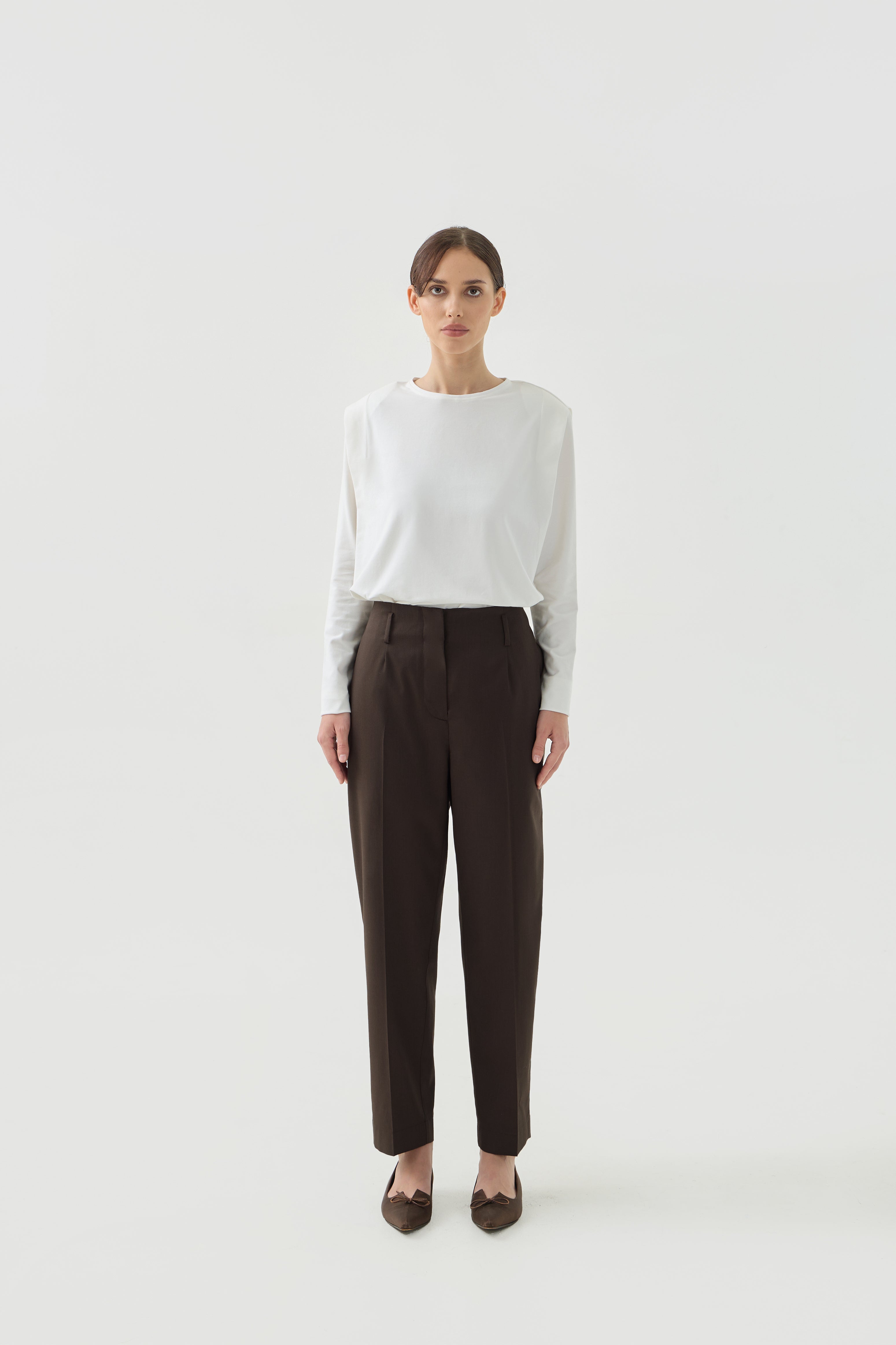 KAIRI PANTS - Espresso