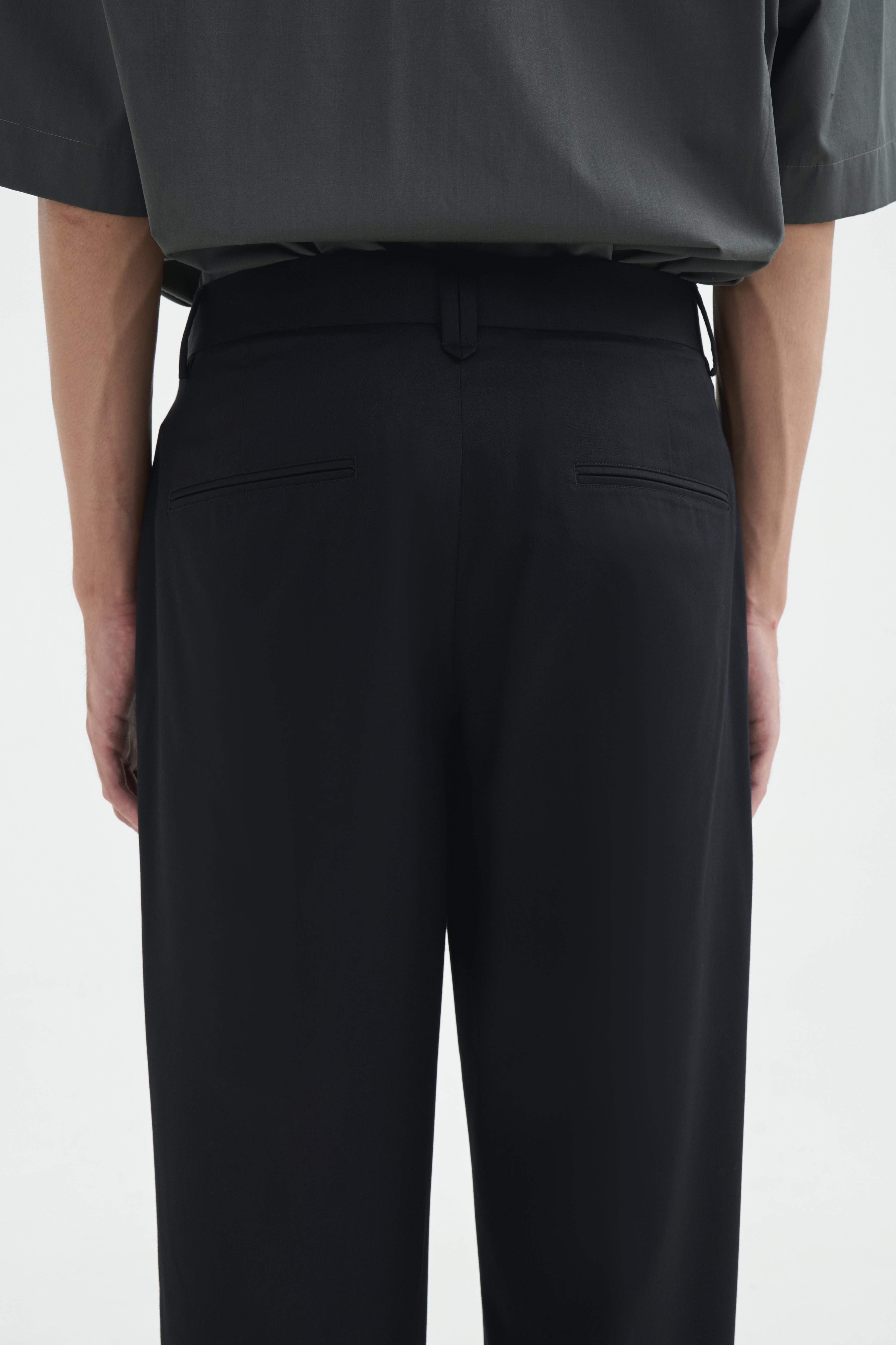 KAZURO PANTS - Black