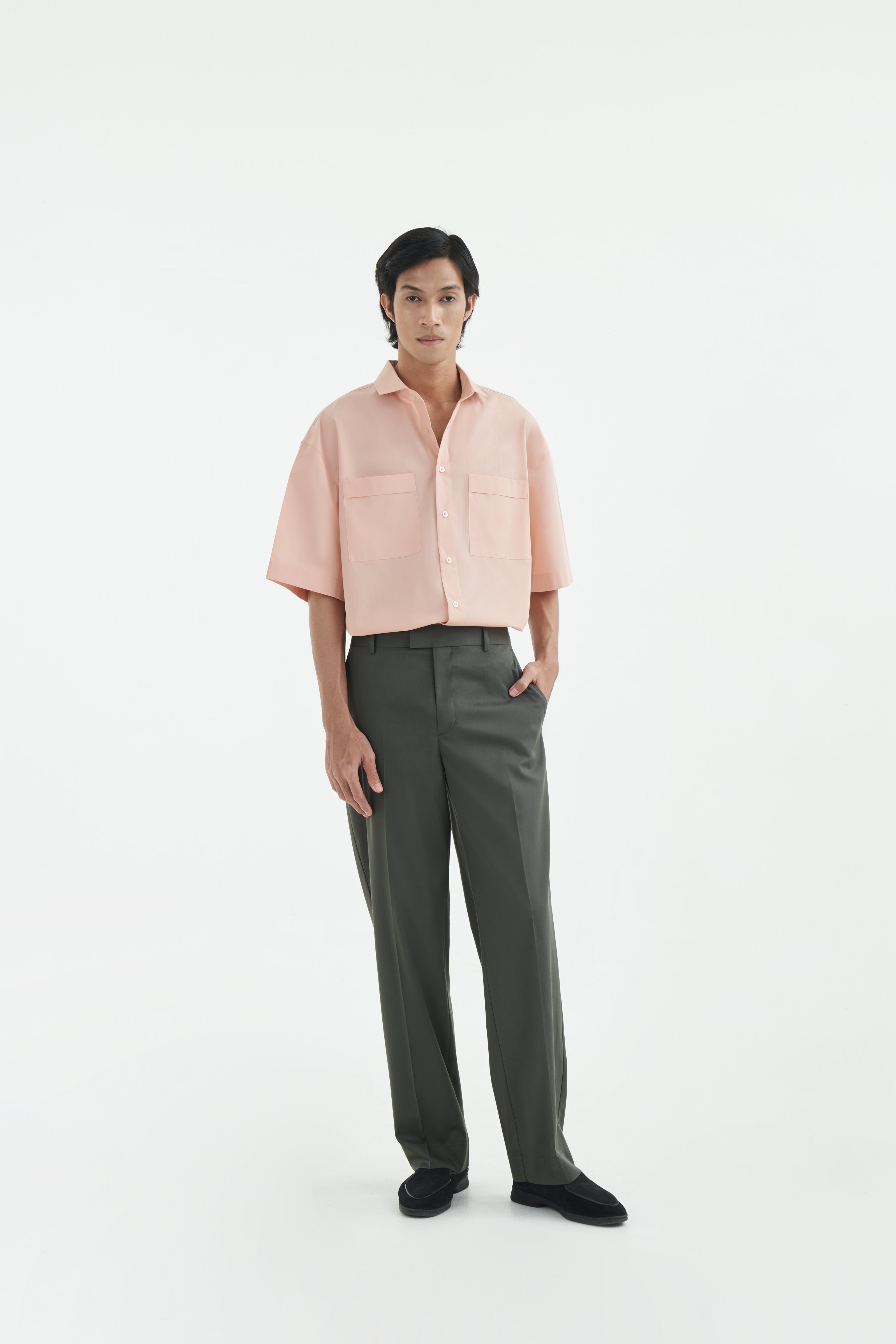 KAZURO PANTS - Iron Grey