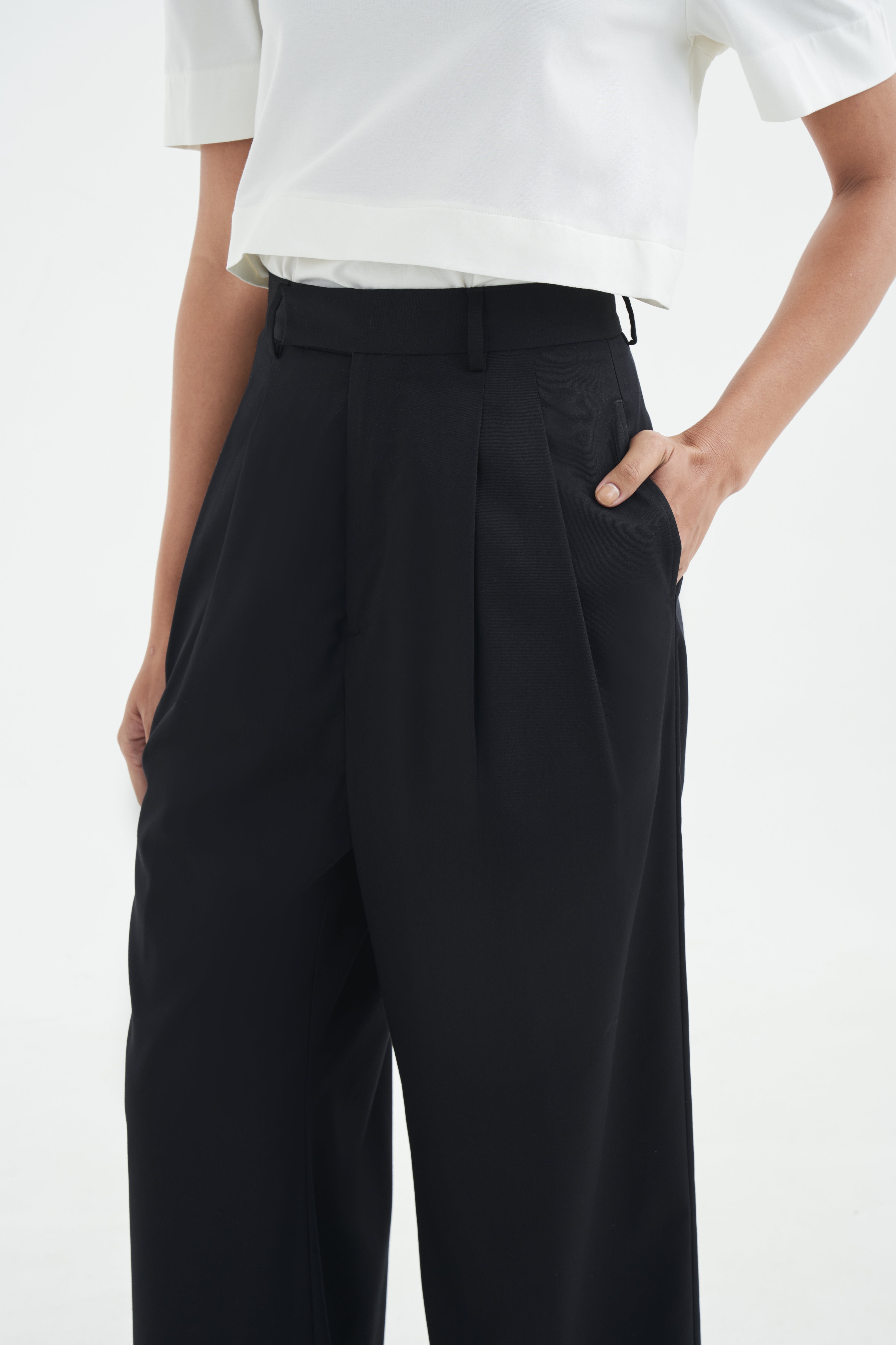 KIKO PANTS - Black