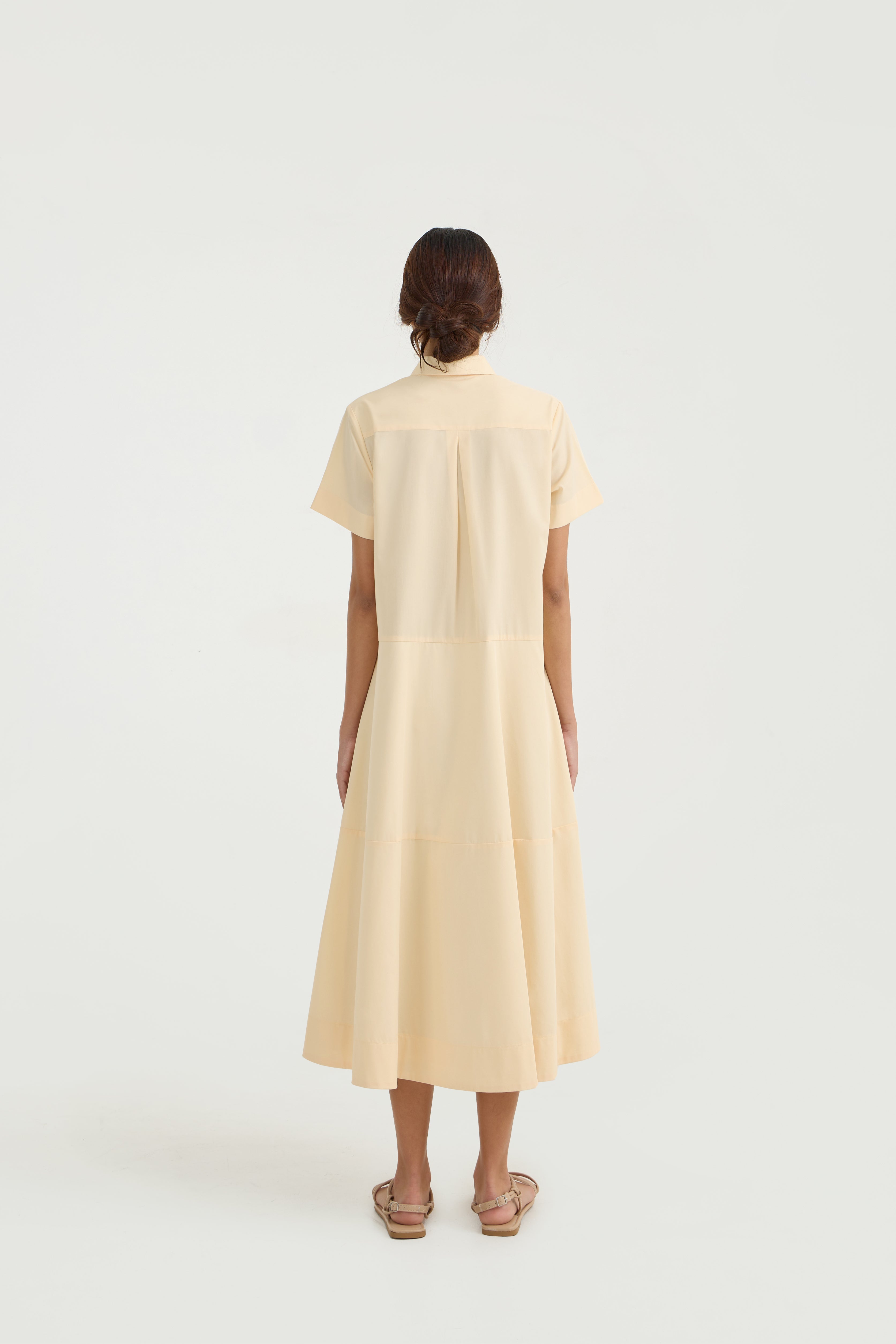 KIRA DRESS - Buttercream