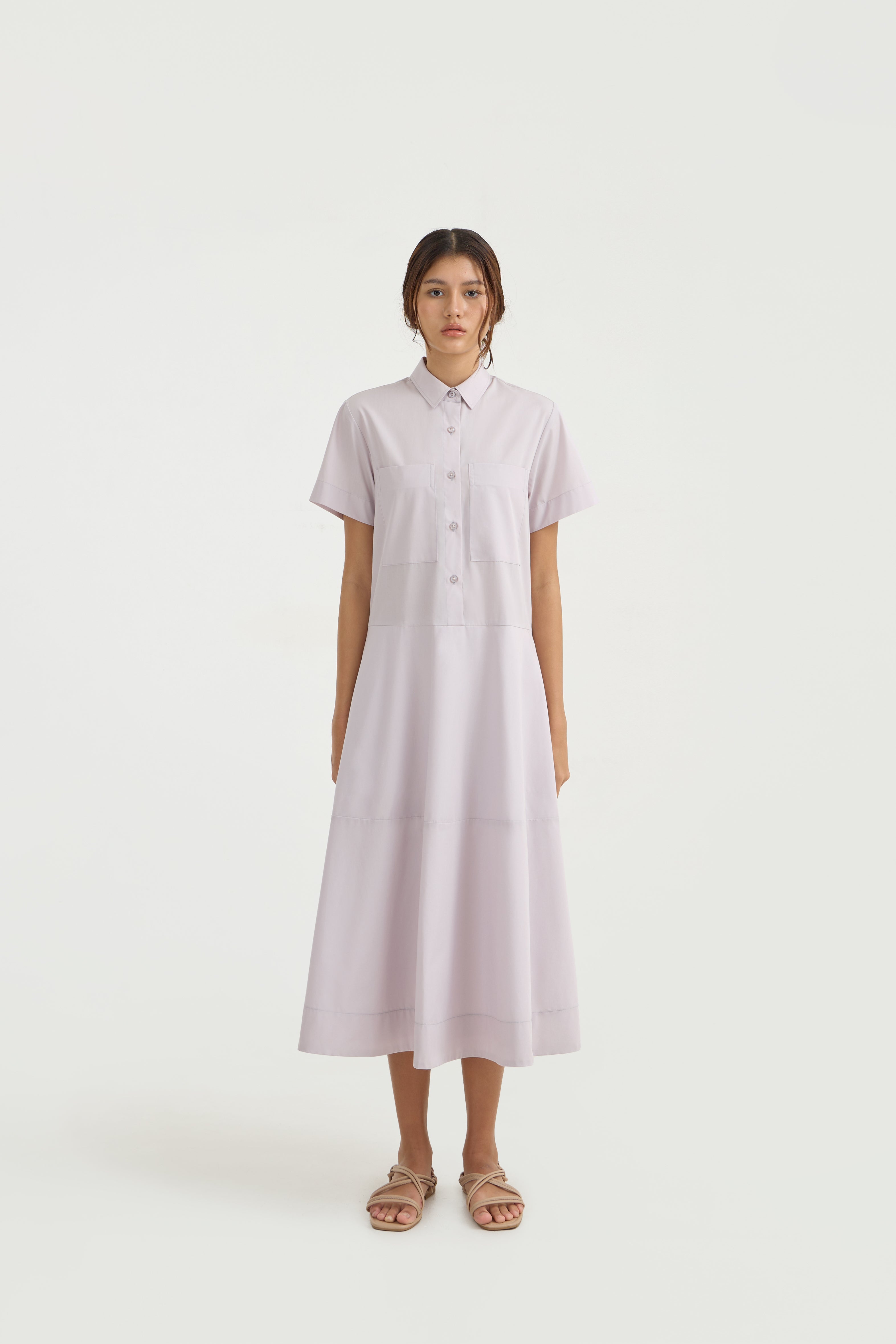 KIRA DRESS - Orchid Dust