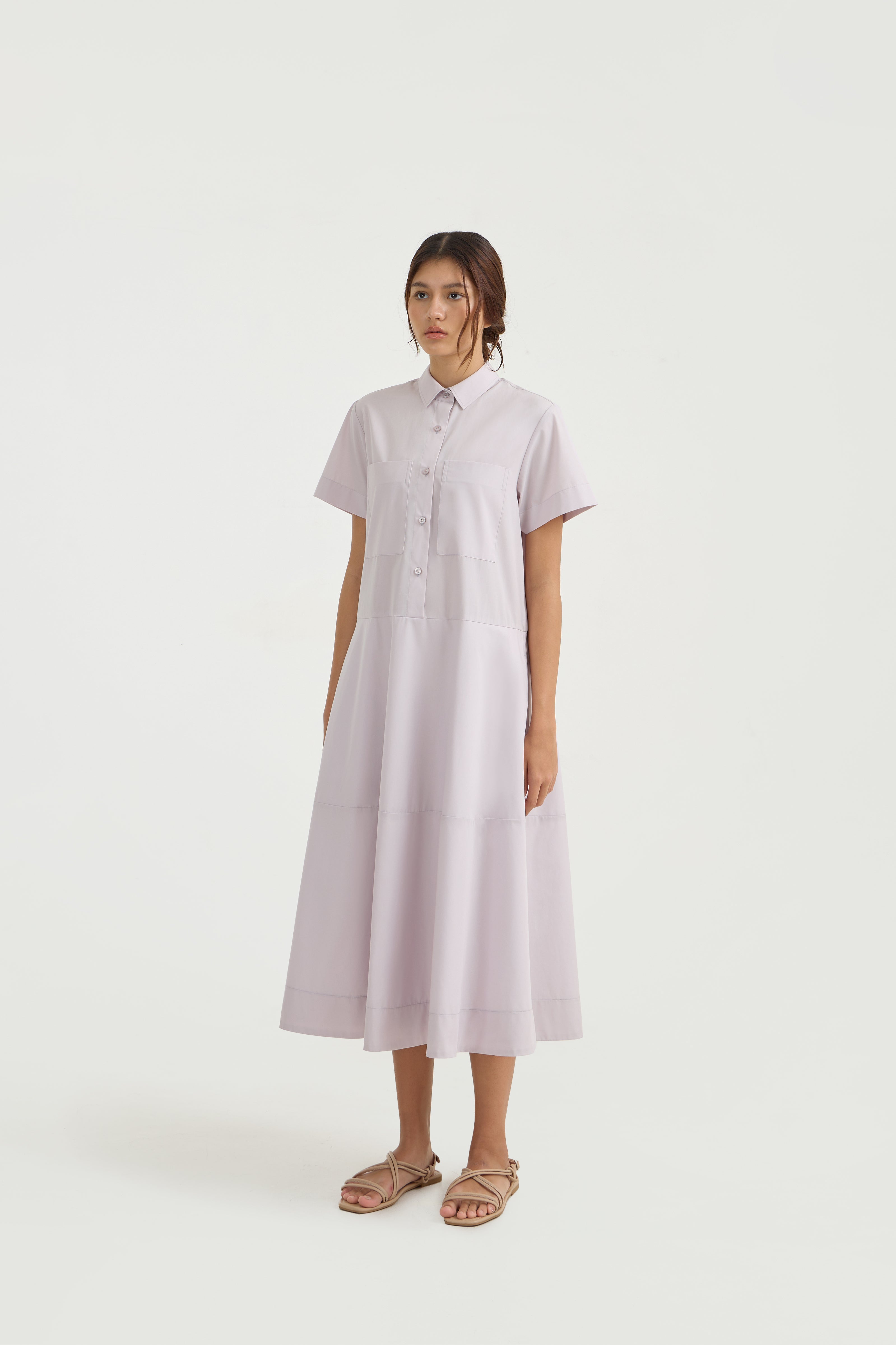 KIRA DRESS - Orchid Dust