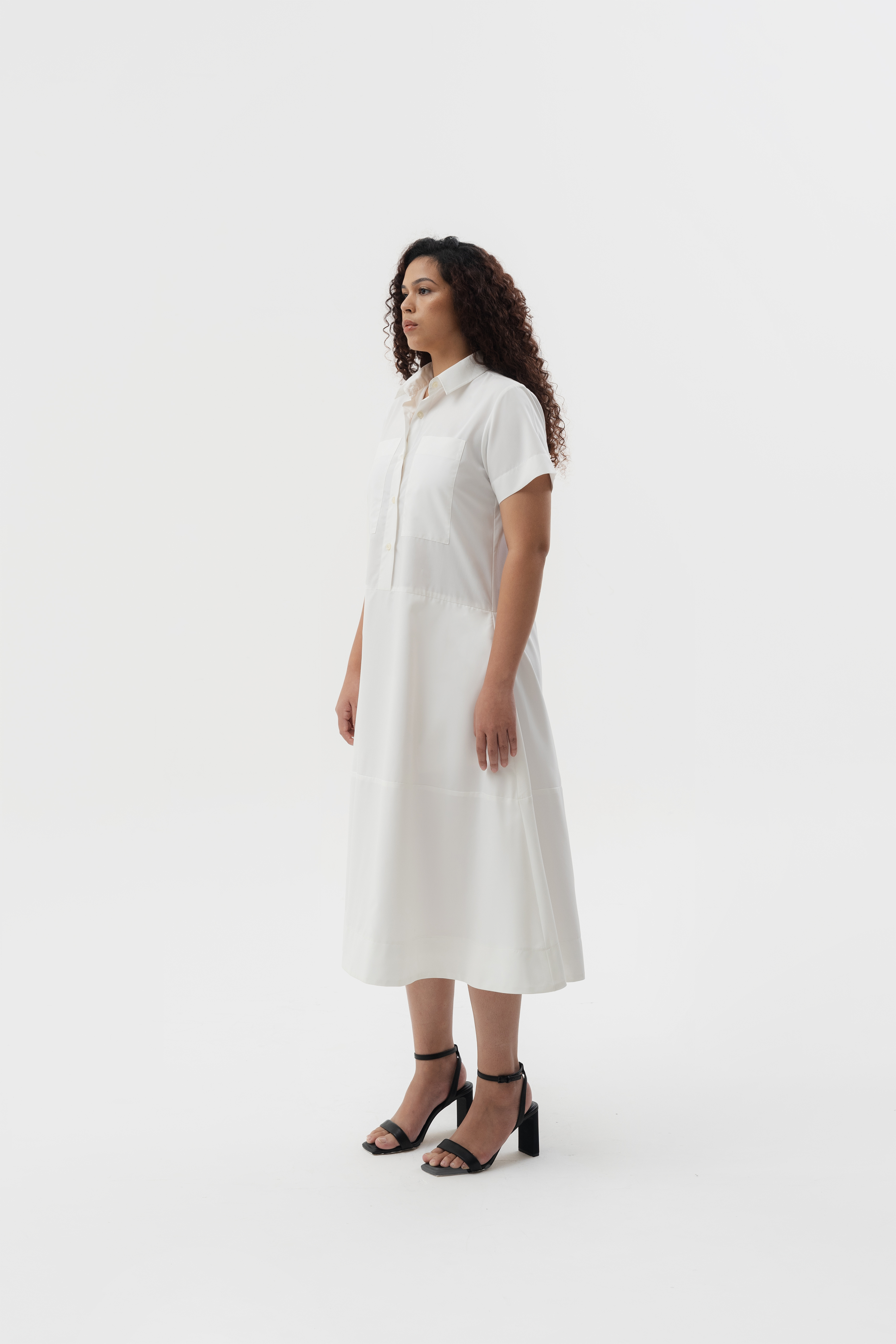 KIRA DRESS - White