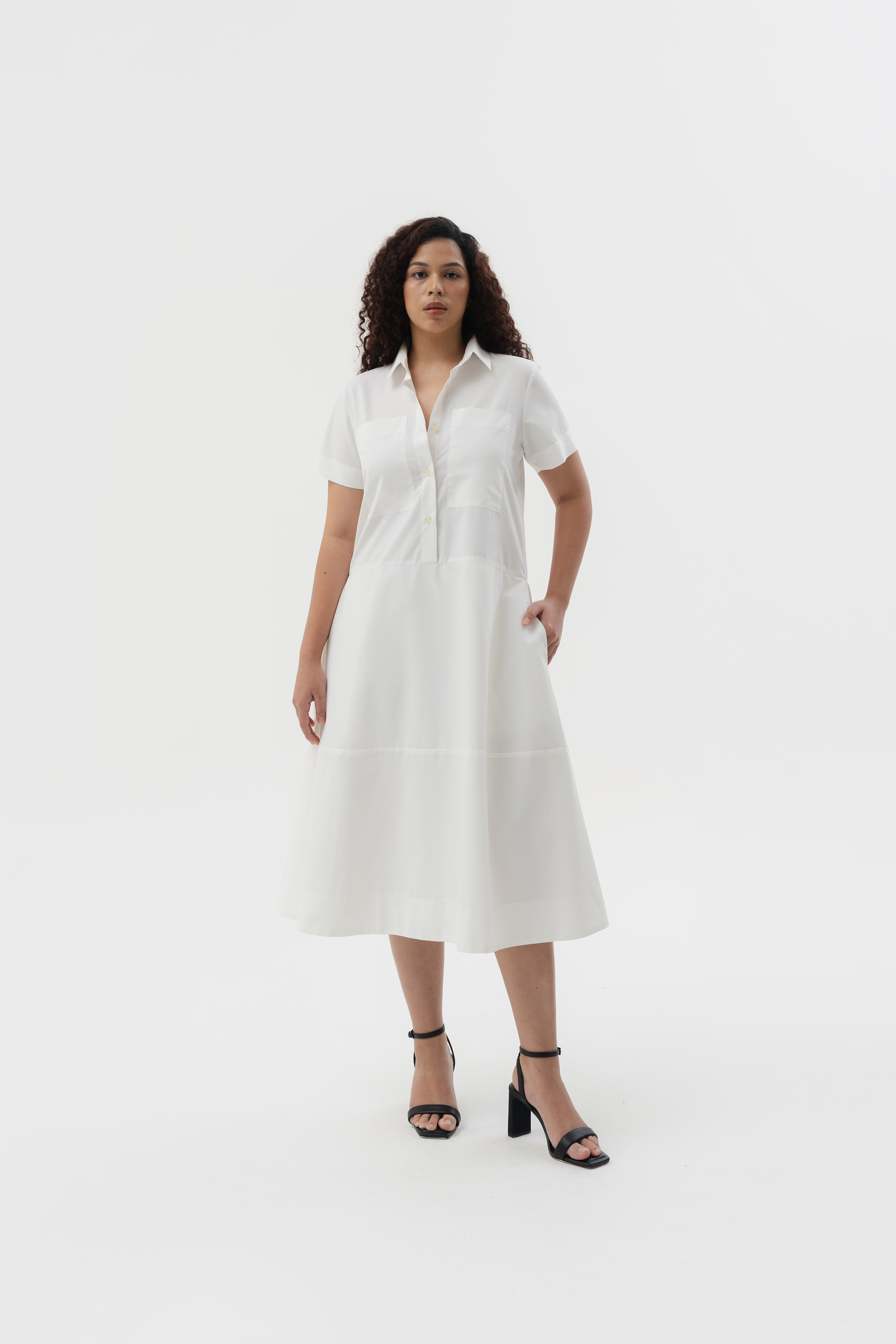 KIRA DRESS - White
