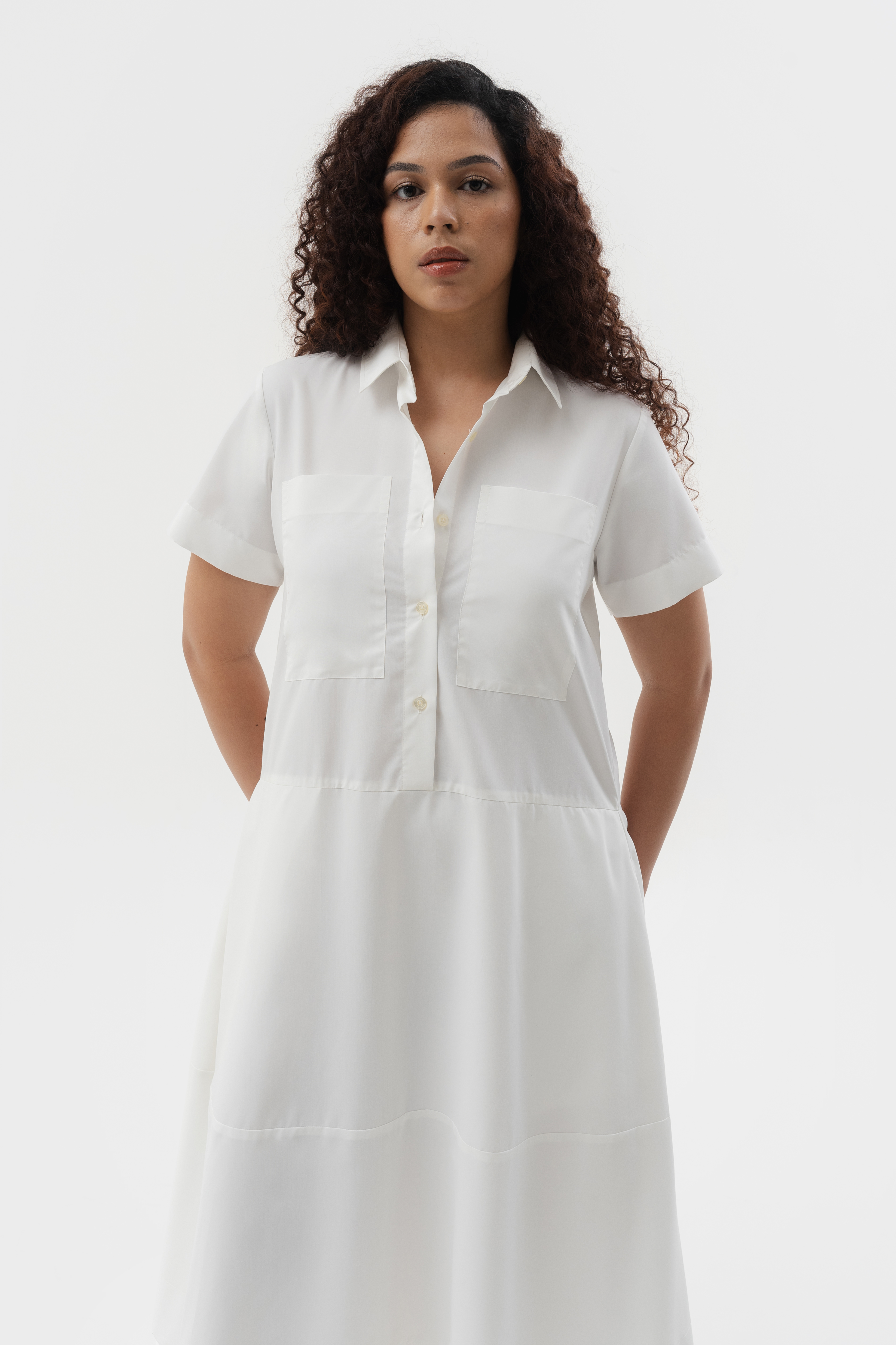 KIRA DRESS - White