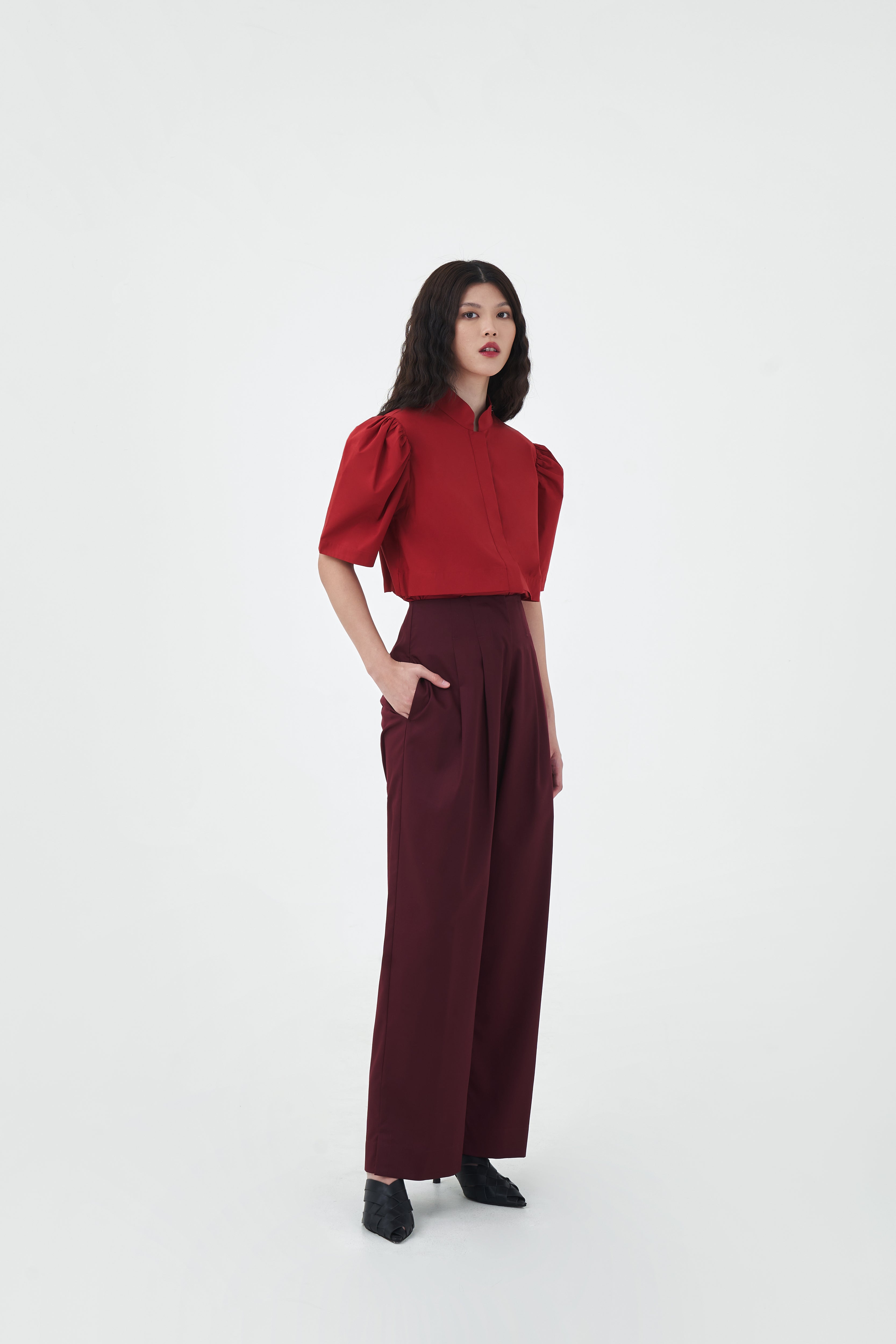 MAU PANTS - Merlot