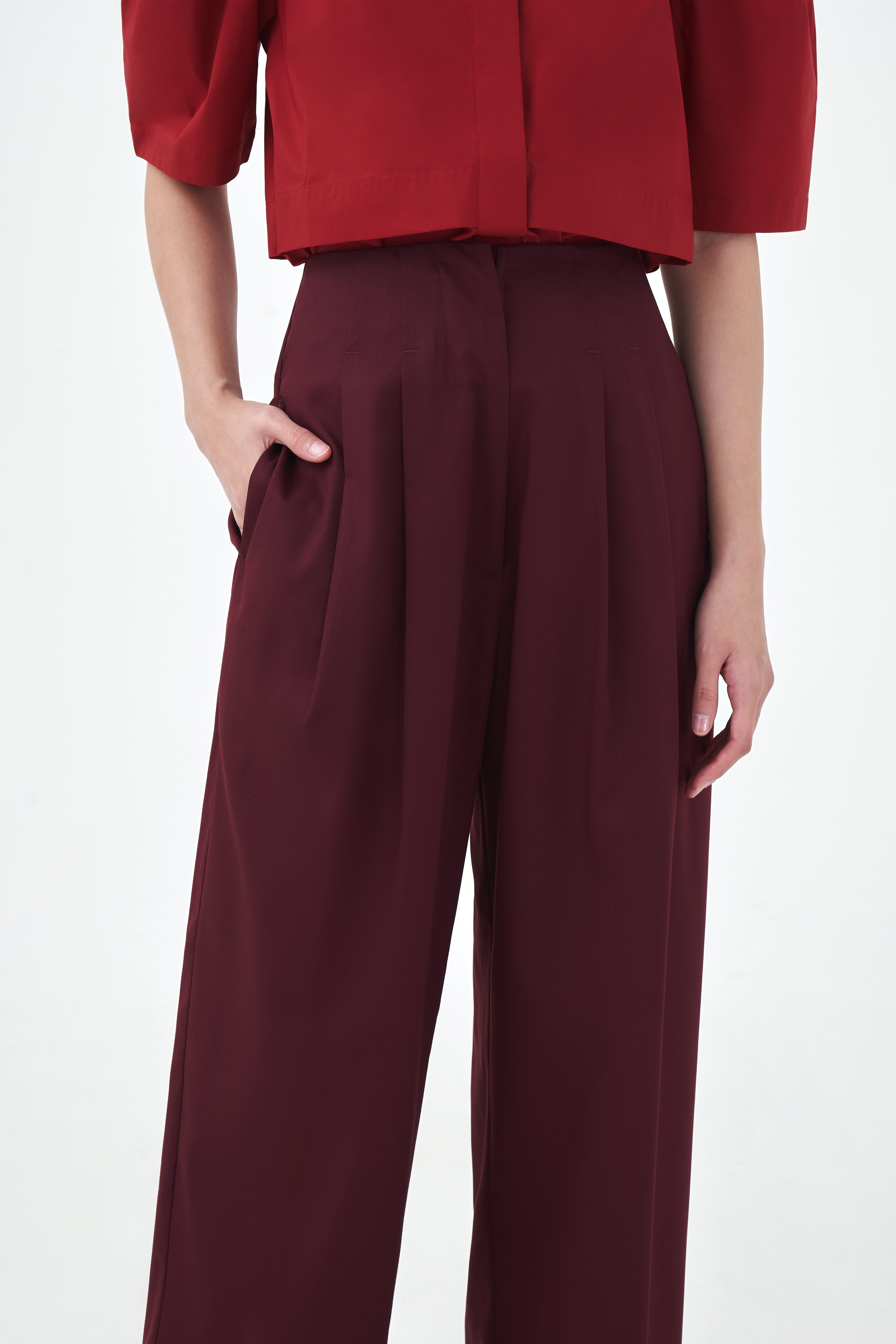 MAU PANTS - Merlot
