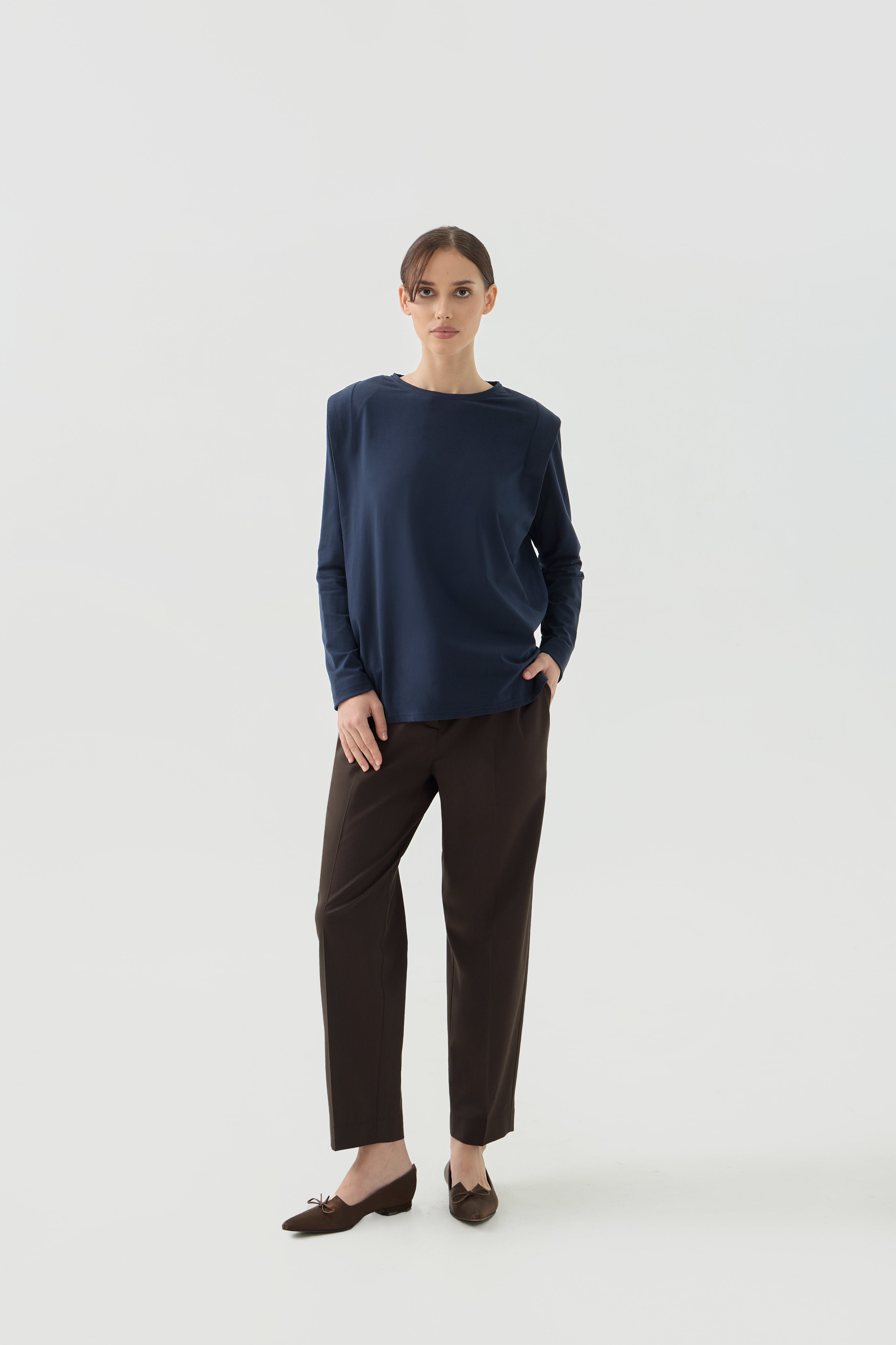 MIZU LONG SLEEVE - Deep Navy