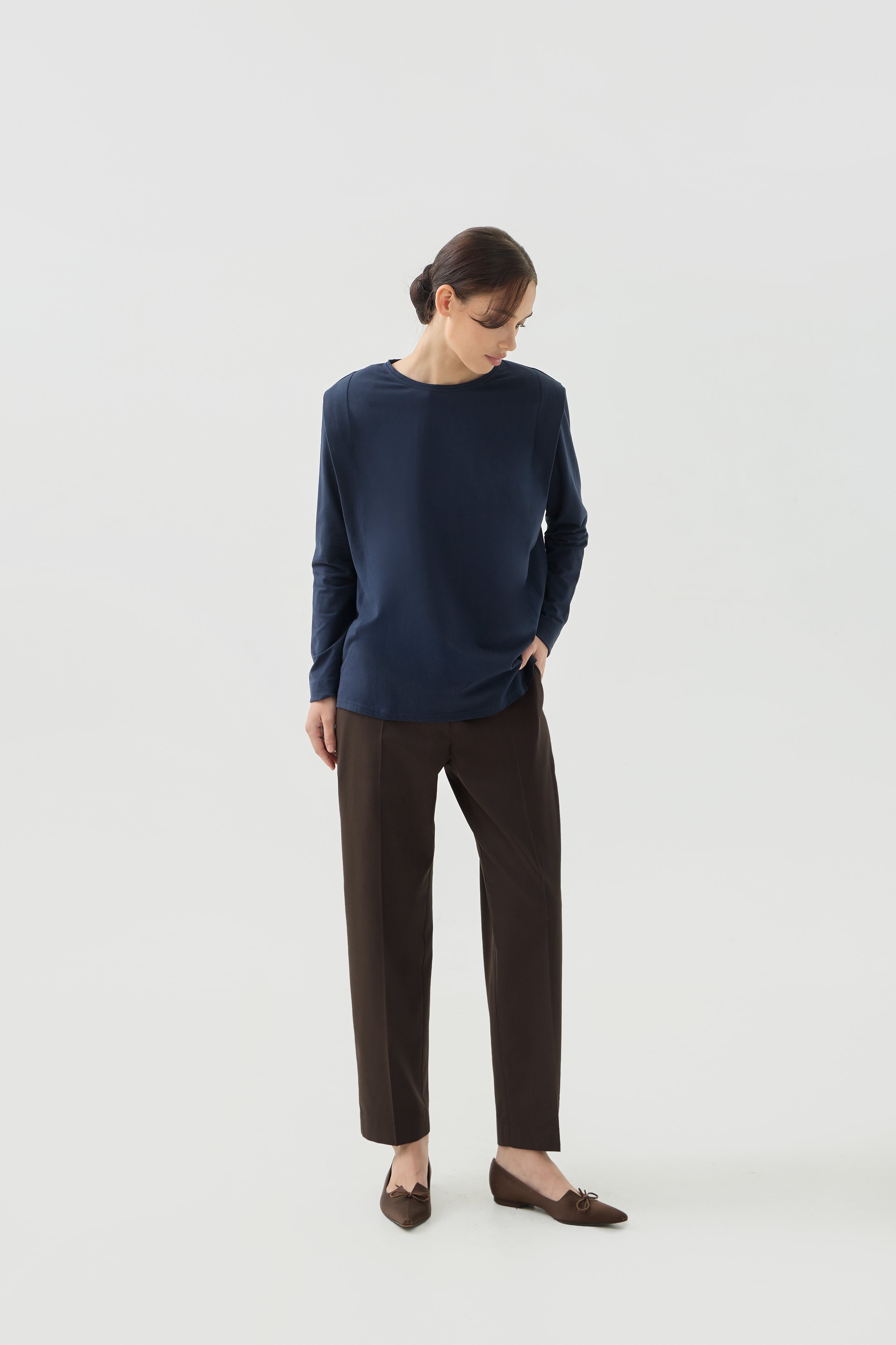 MIZU LONG SLEEVE - Deep Navy