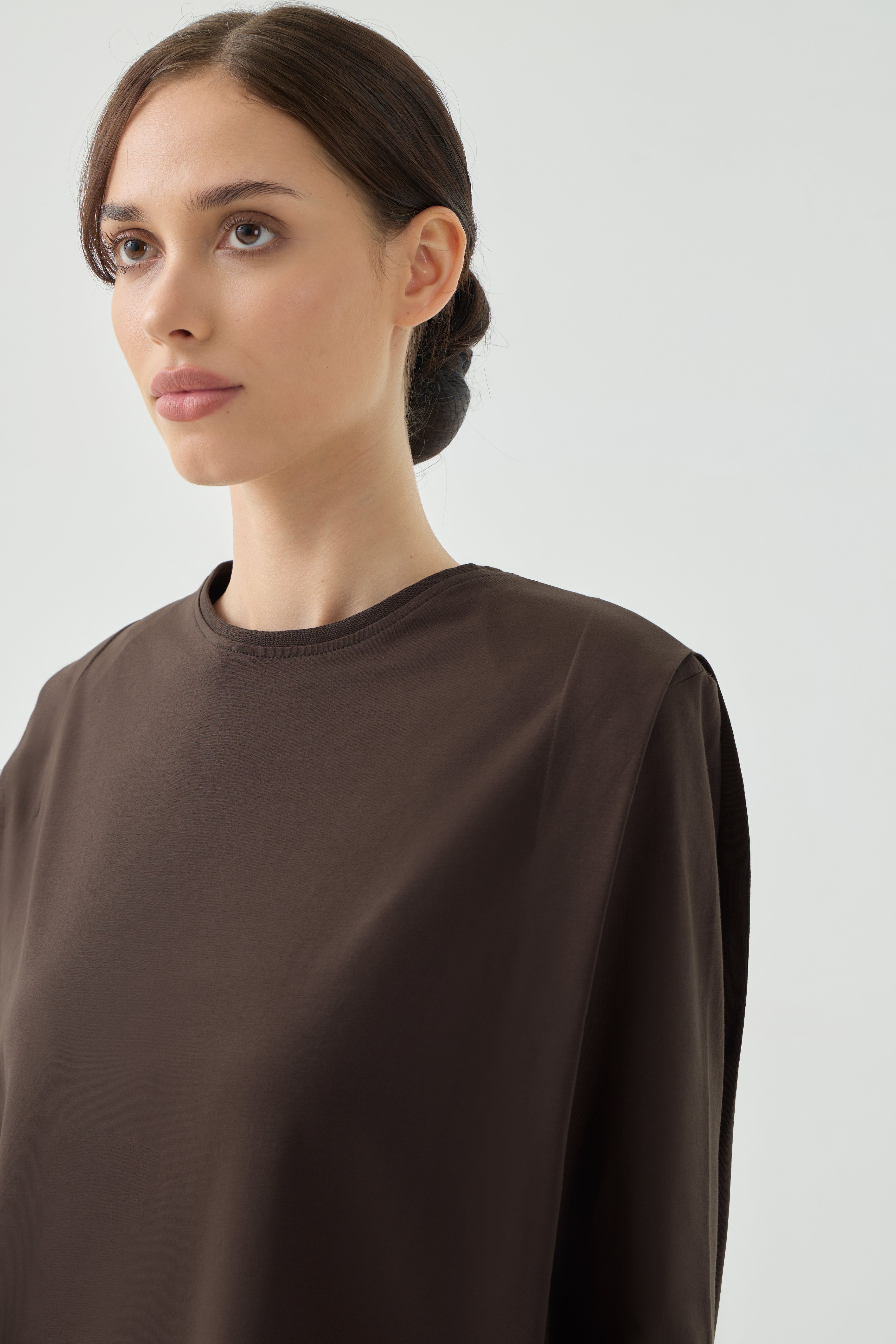 MIZU LONG SLEEVE - Espresso