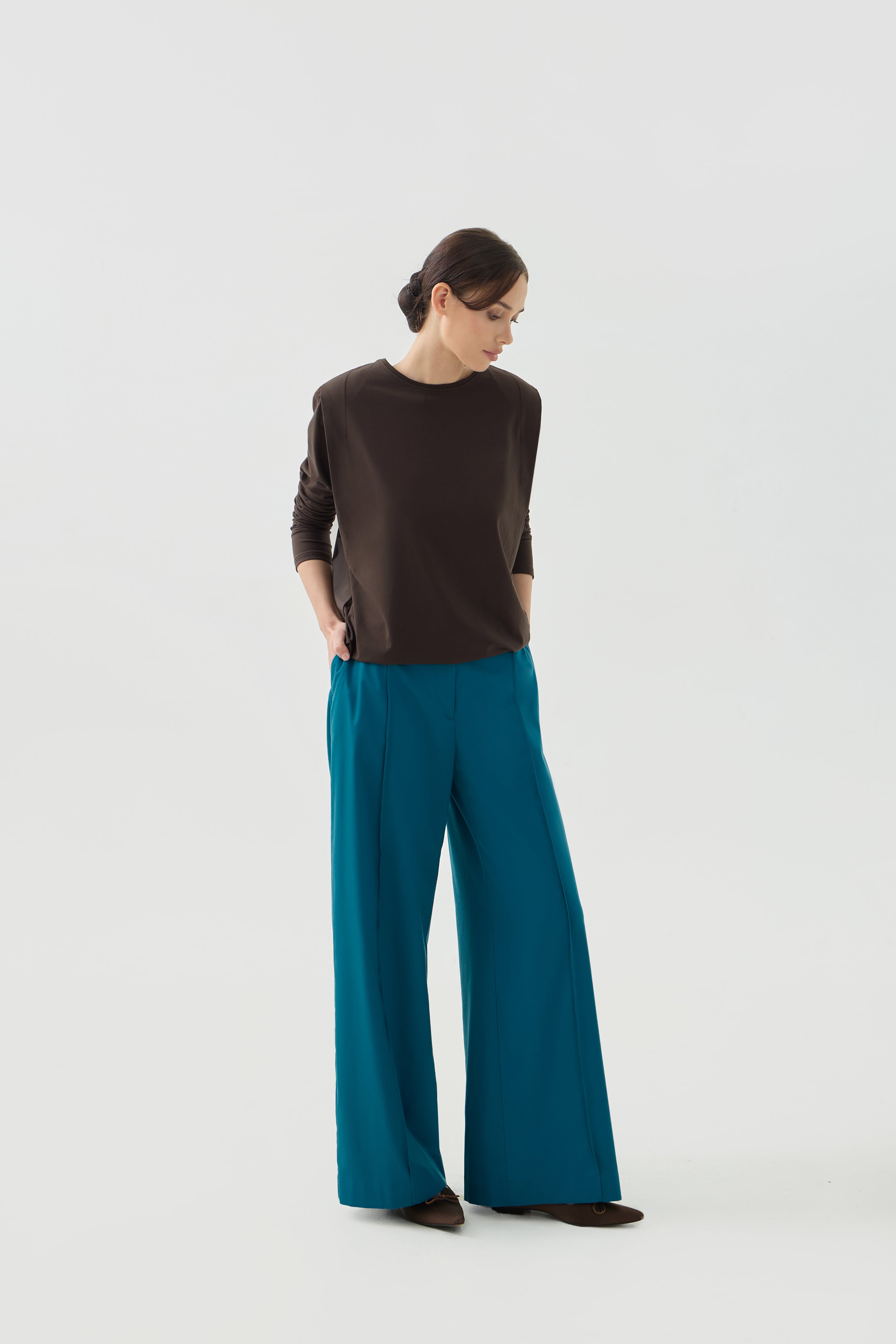 MIZU LONG SLEEVE - Espresso