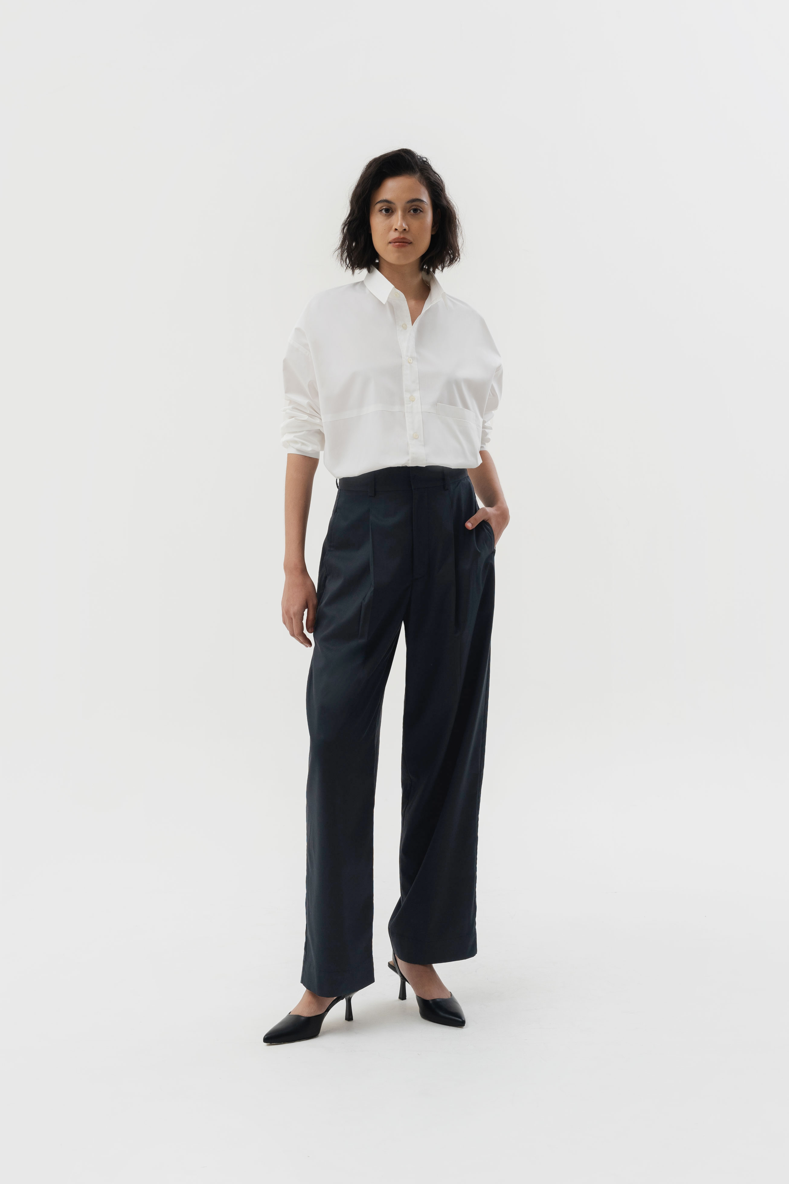 MAHIRO PANTS - Black