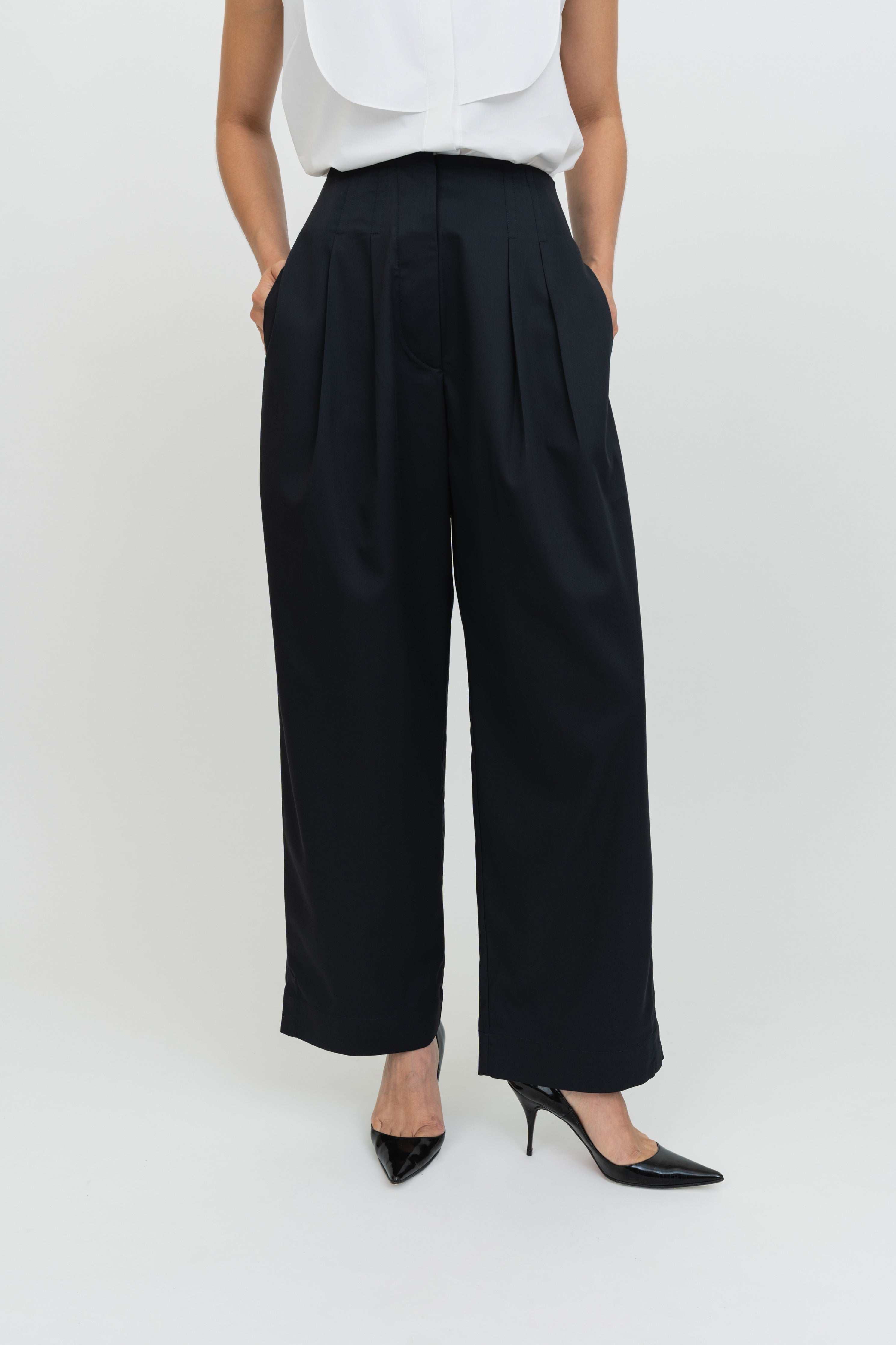 MAU PANTS - Black