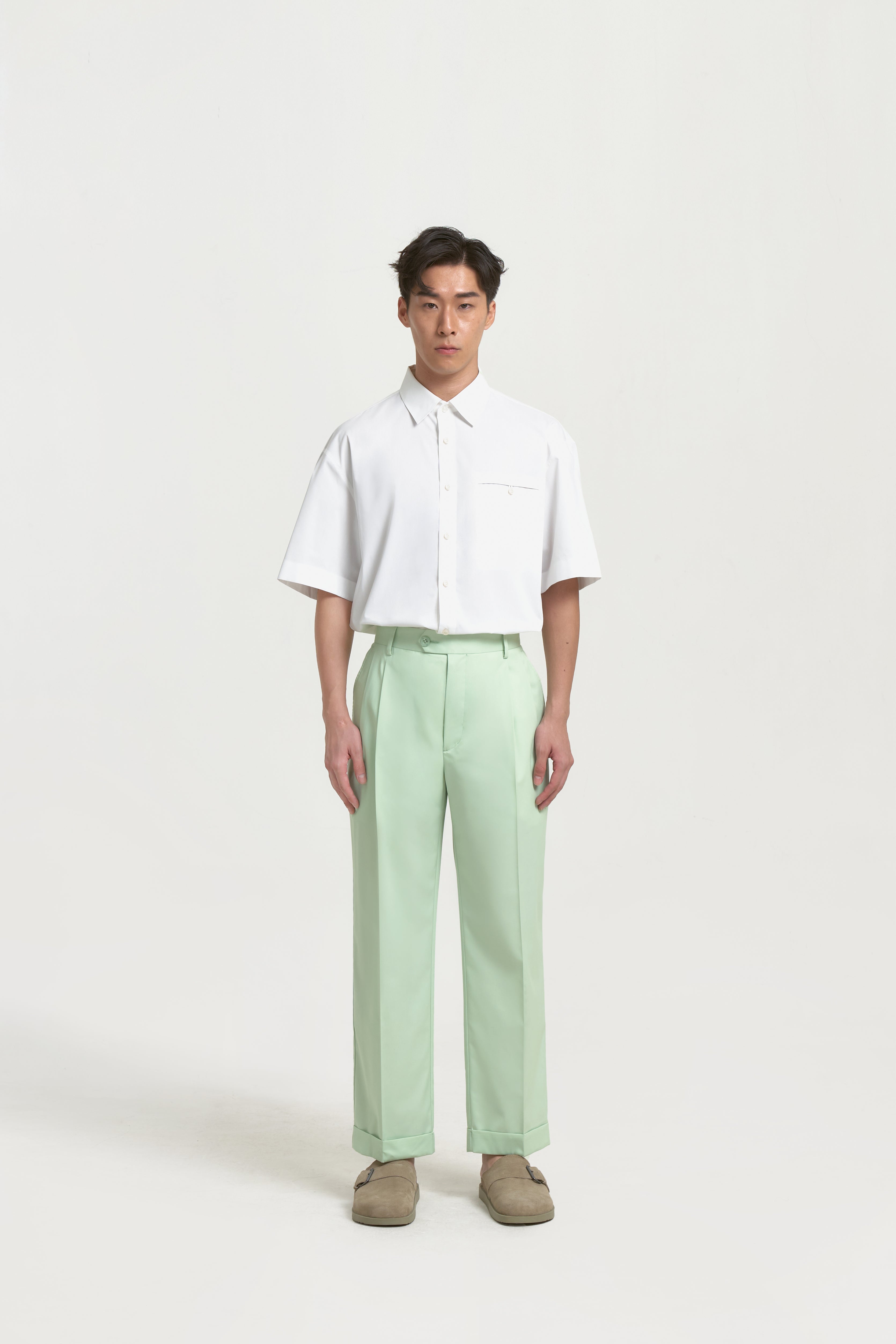 RYUGA PANTS - Mint Green