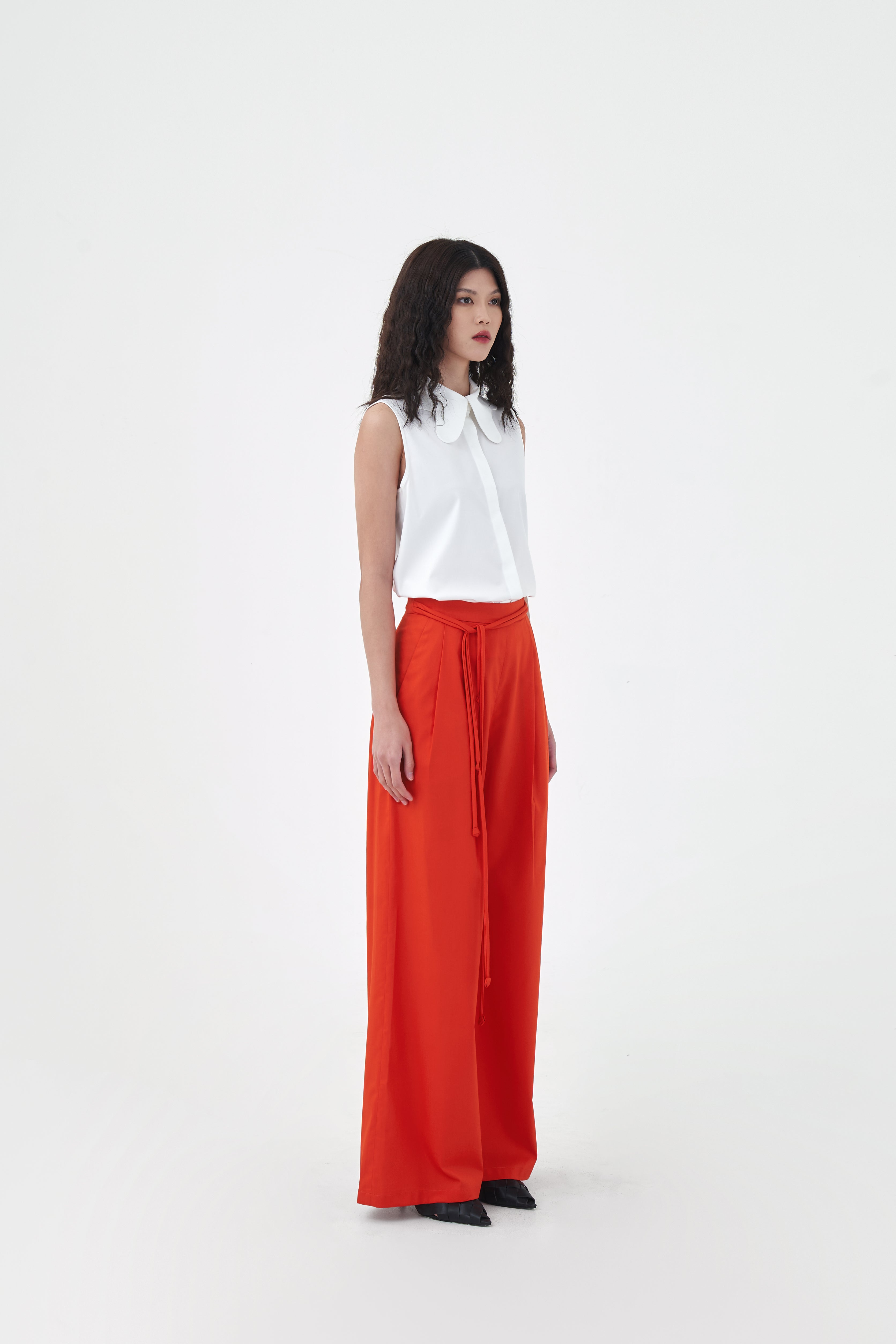 STRING PANTS - Vivid Orange