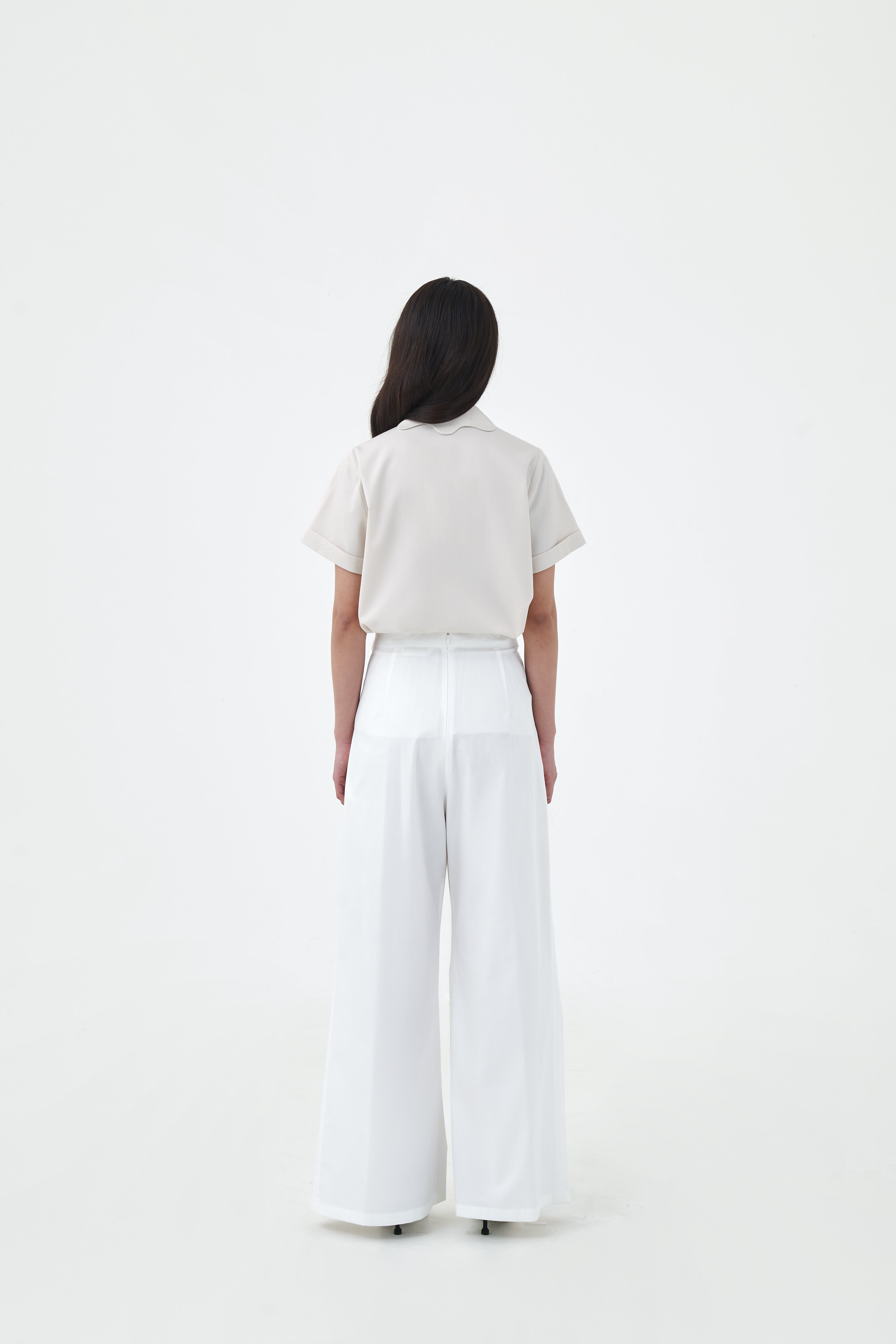 STRING PANTS - White