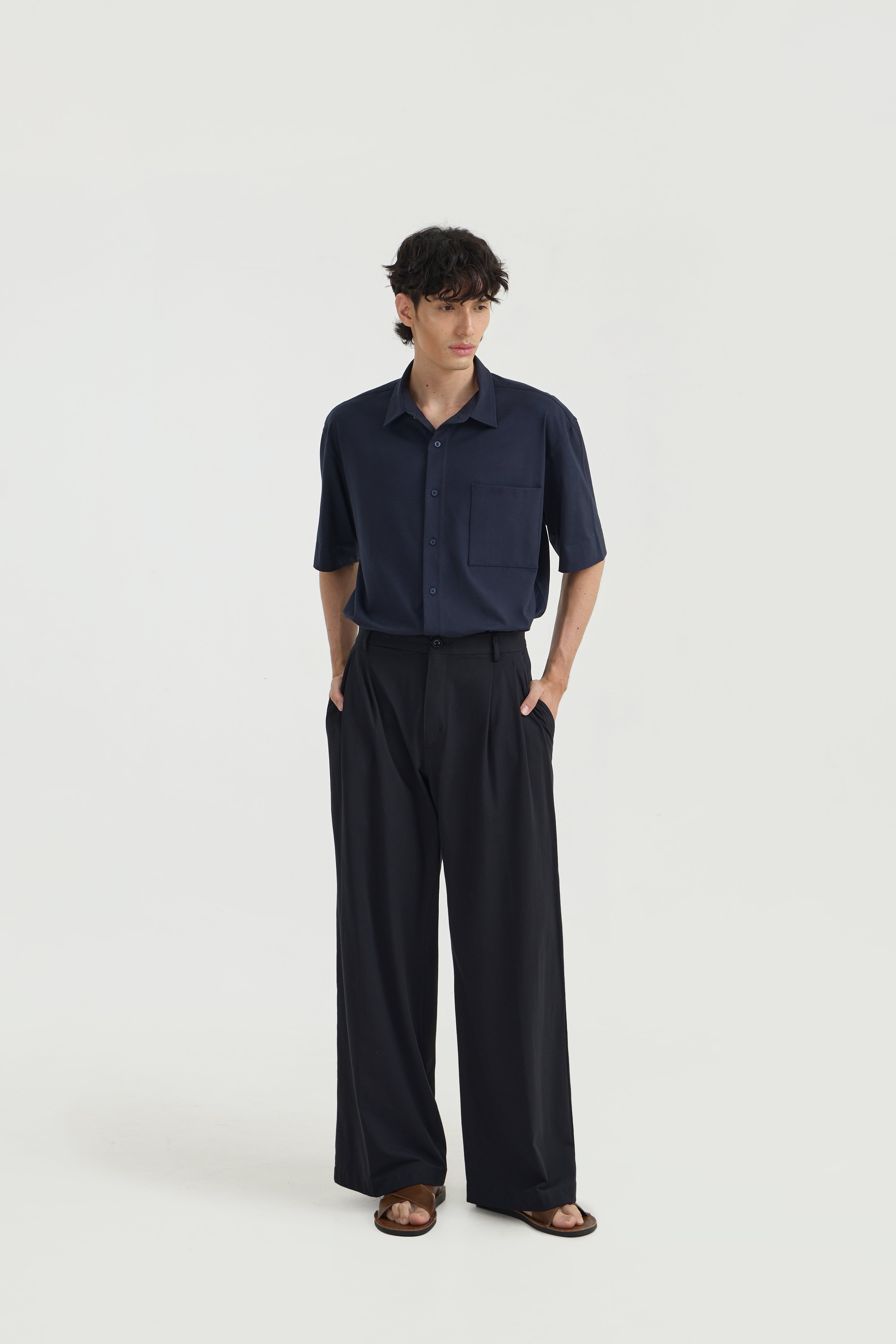 TADASHI PANTS - Black