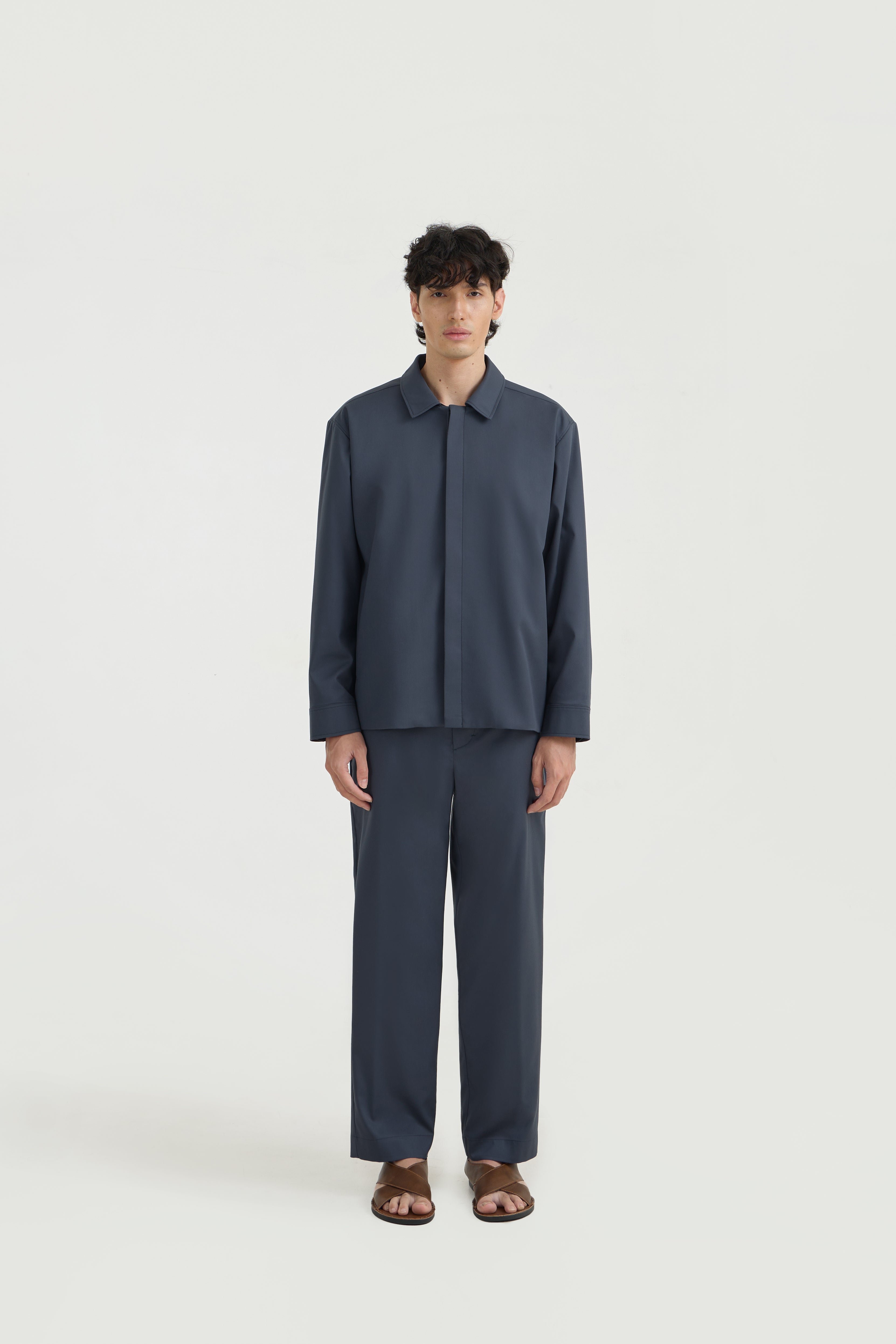 YOICHI JACKET - Storm Blue