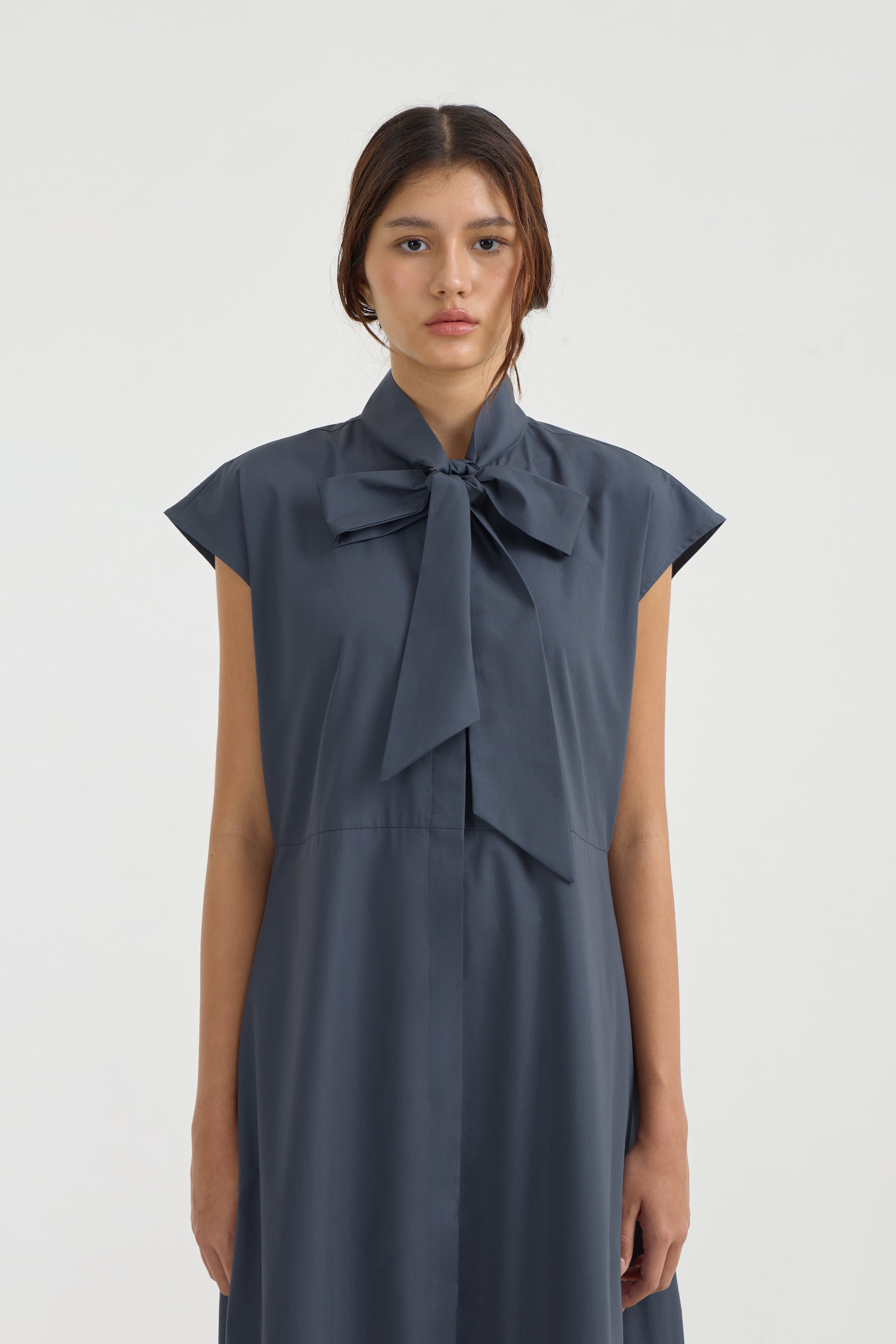 YOKU DRESS - Storm Blue