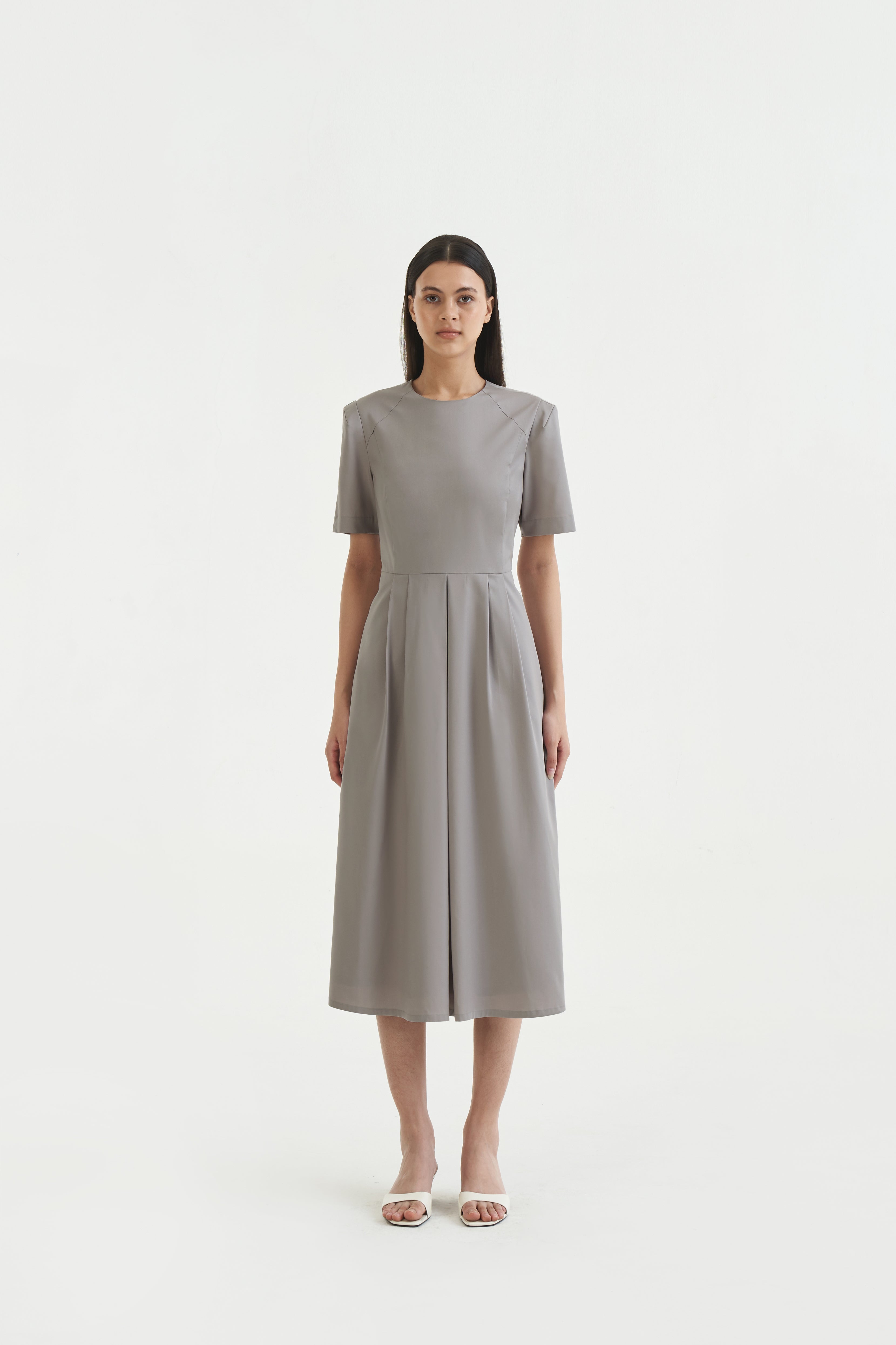 YOSEI DRESS - Light Gray