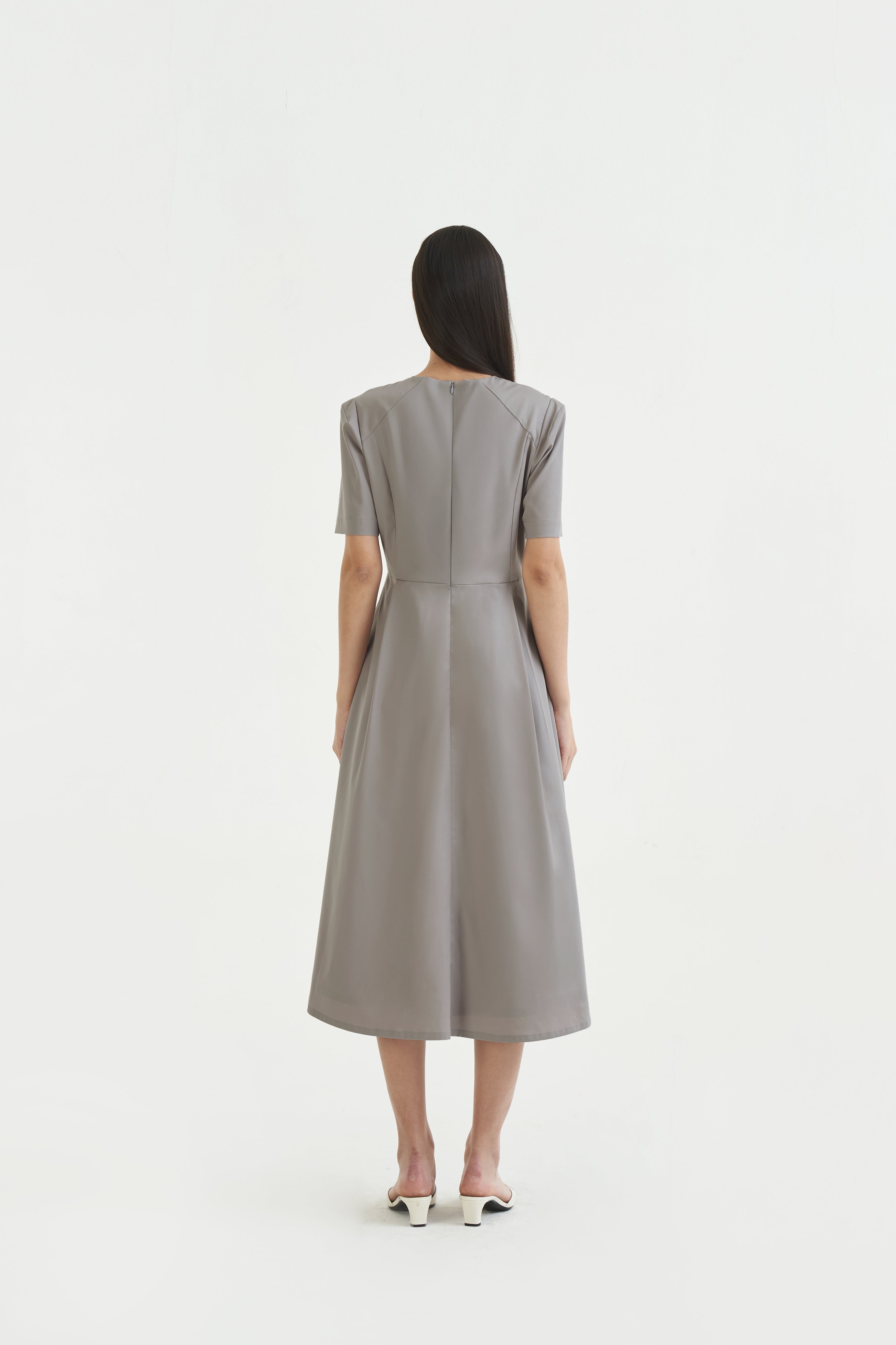 YOSEI DRESS - Light Gray