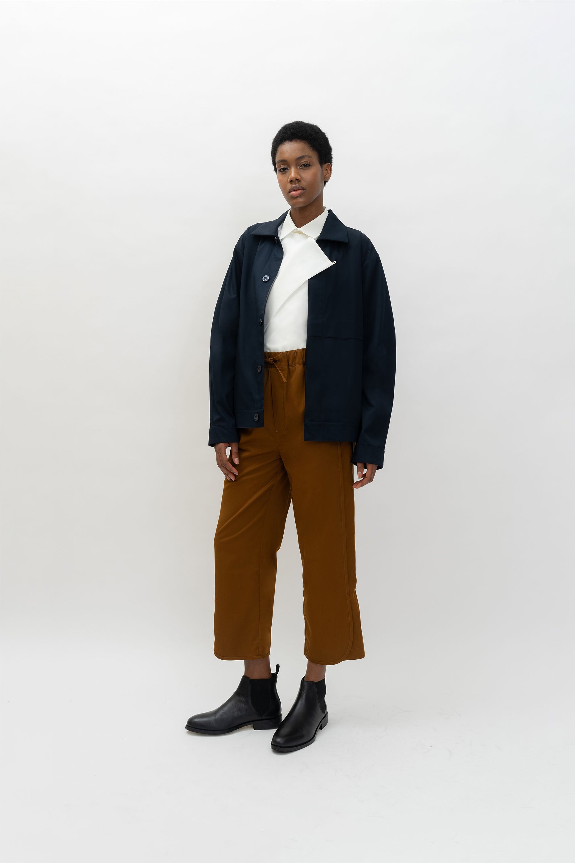 HAYA OVERSHIRT - Deep Navy