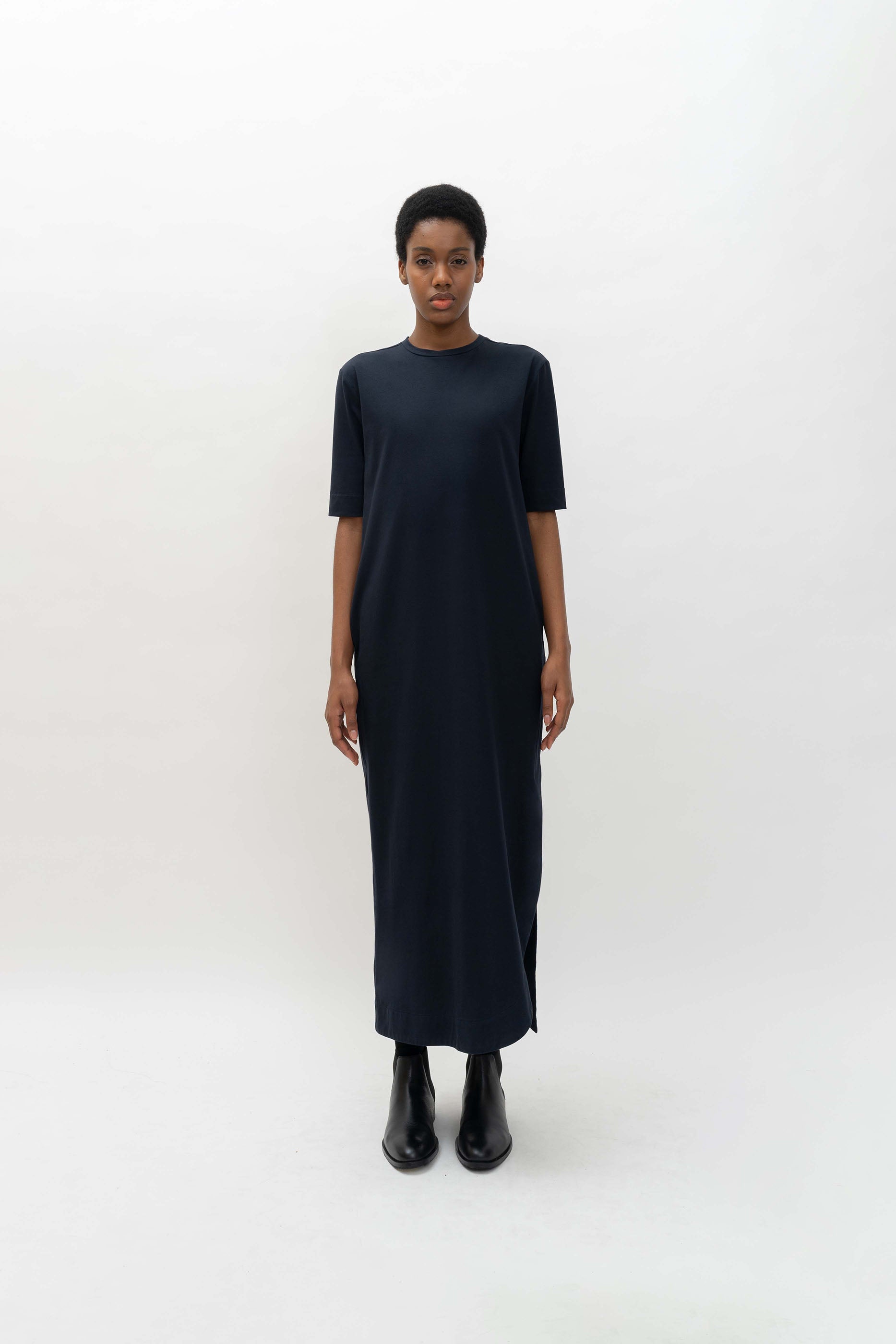 MARIN DRESS - Deep Navy