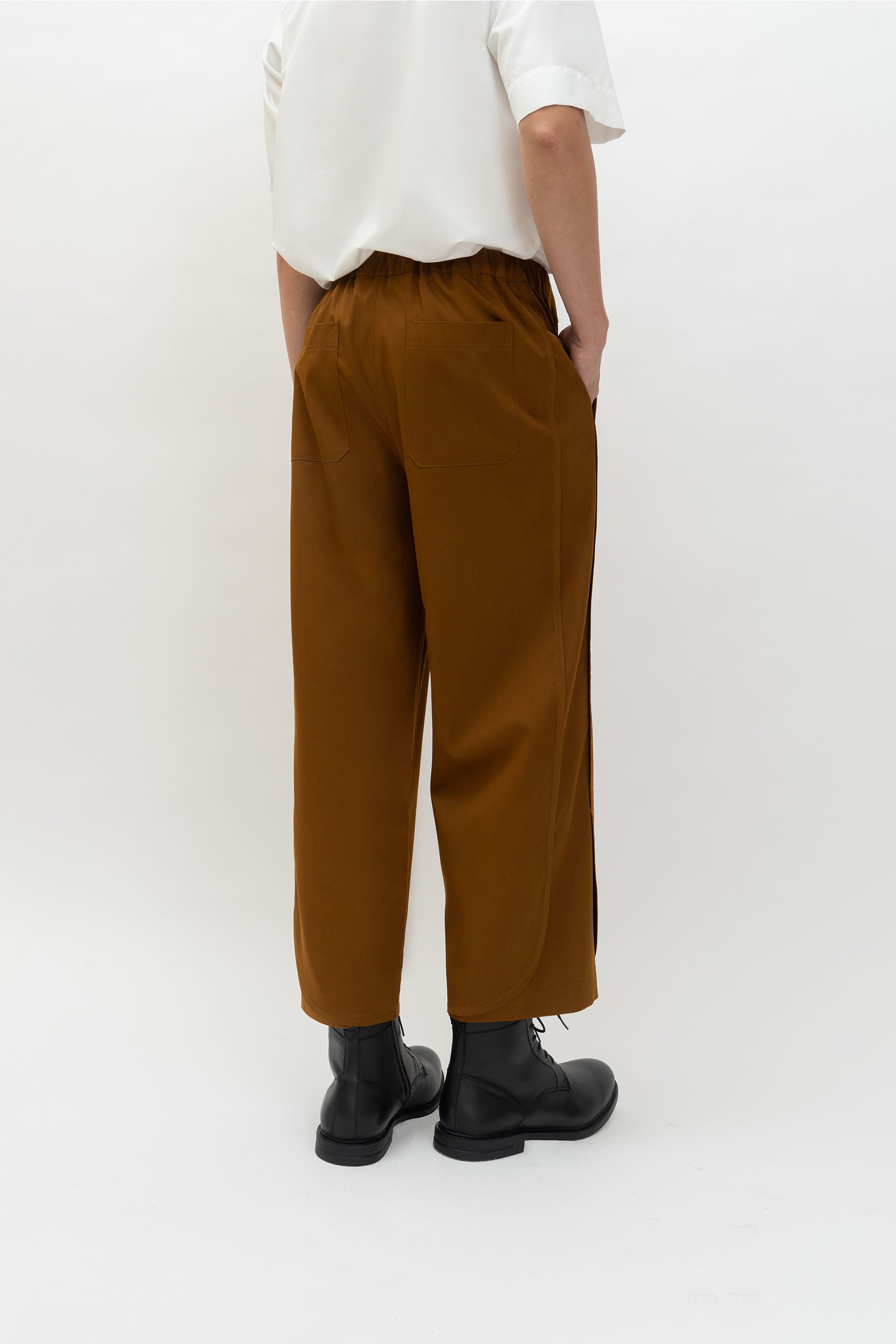 OUKA PANTS - Golden Brown