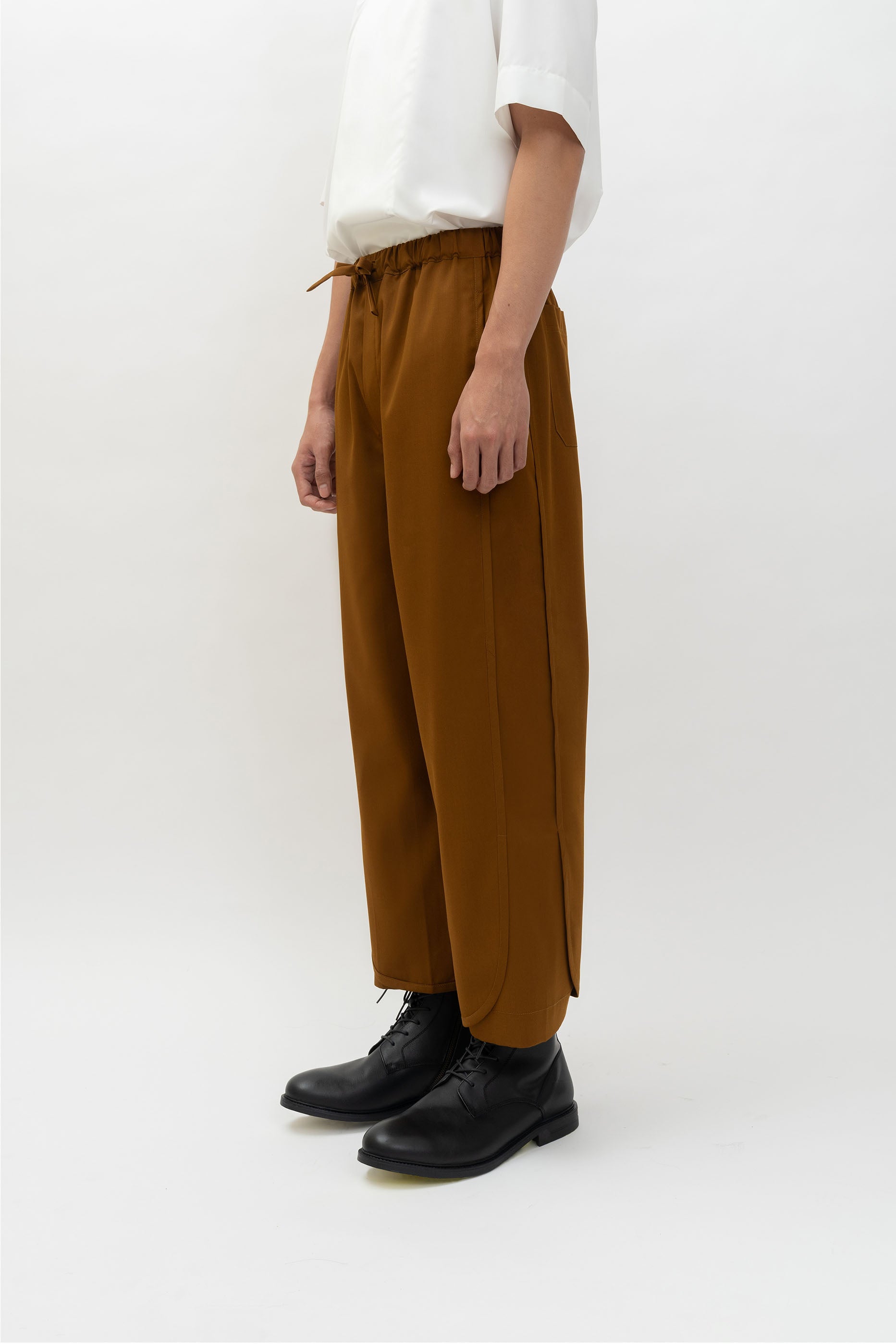 OUKA PANTS - Golden Brown