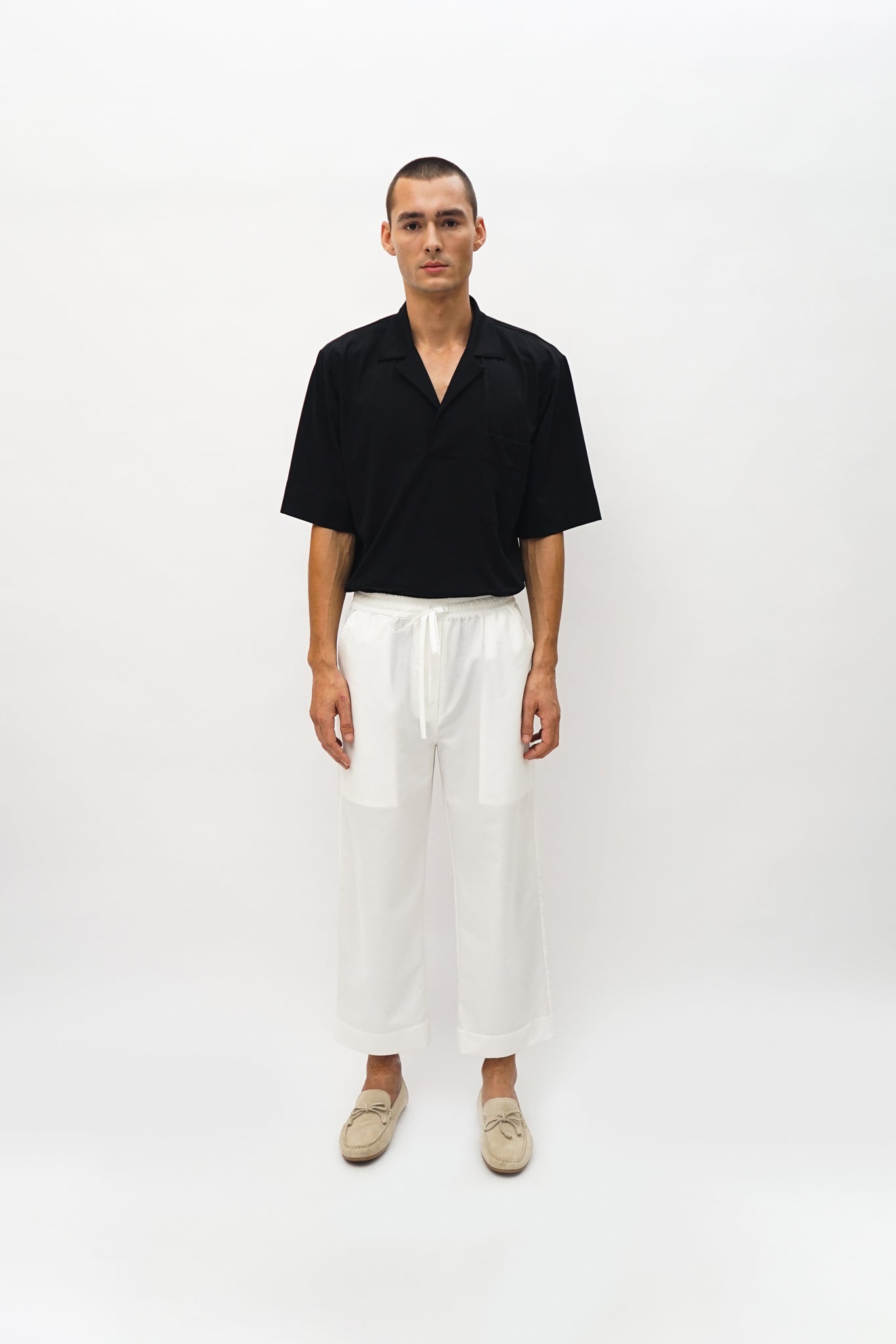 AKIHO PANTS - White