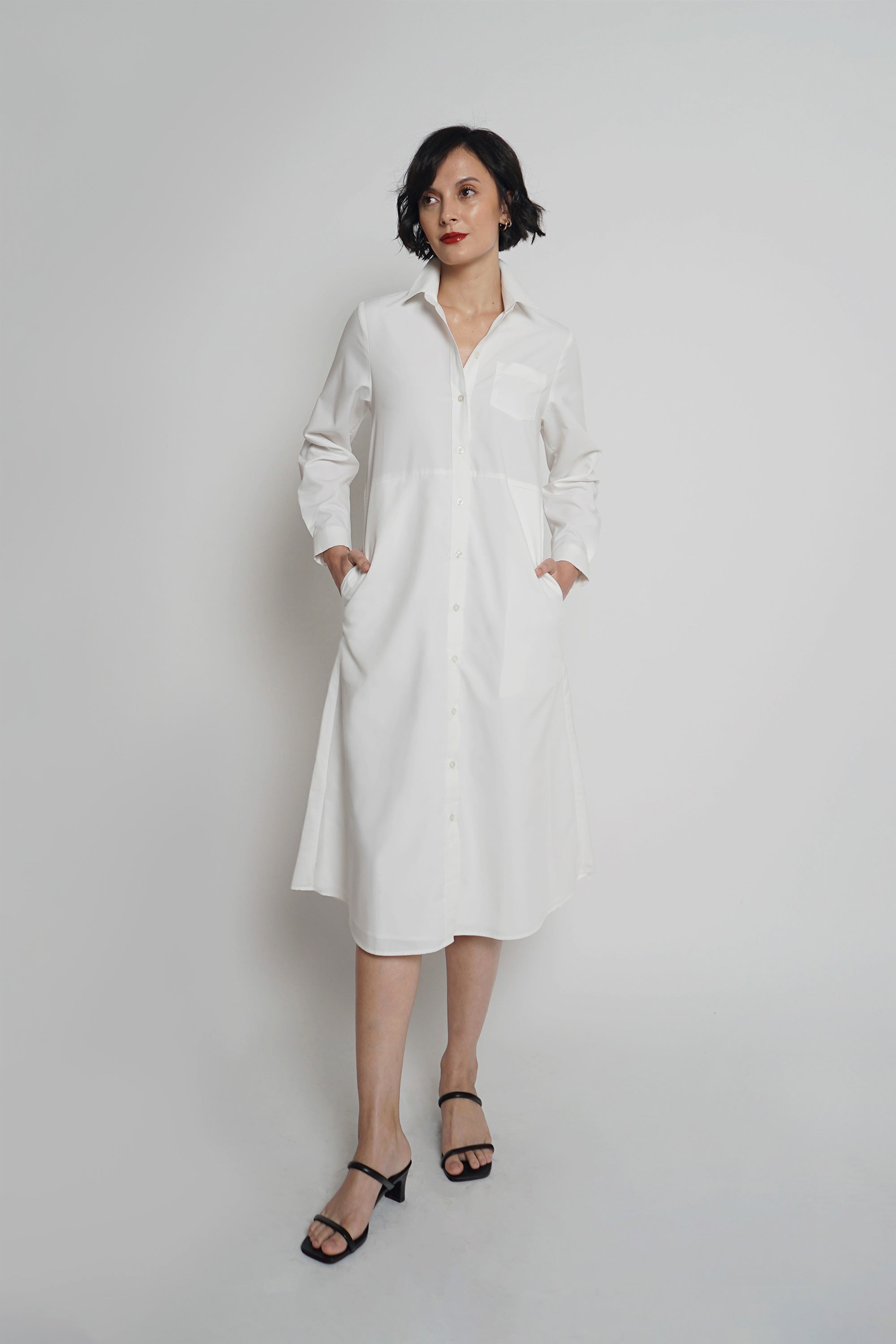 AKIKO DRESS - White