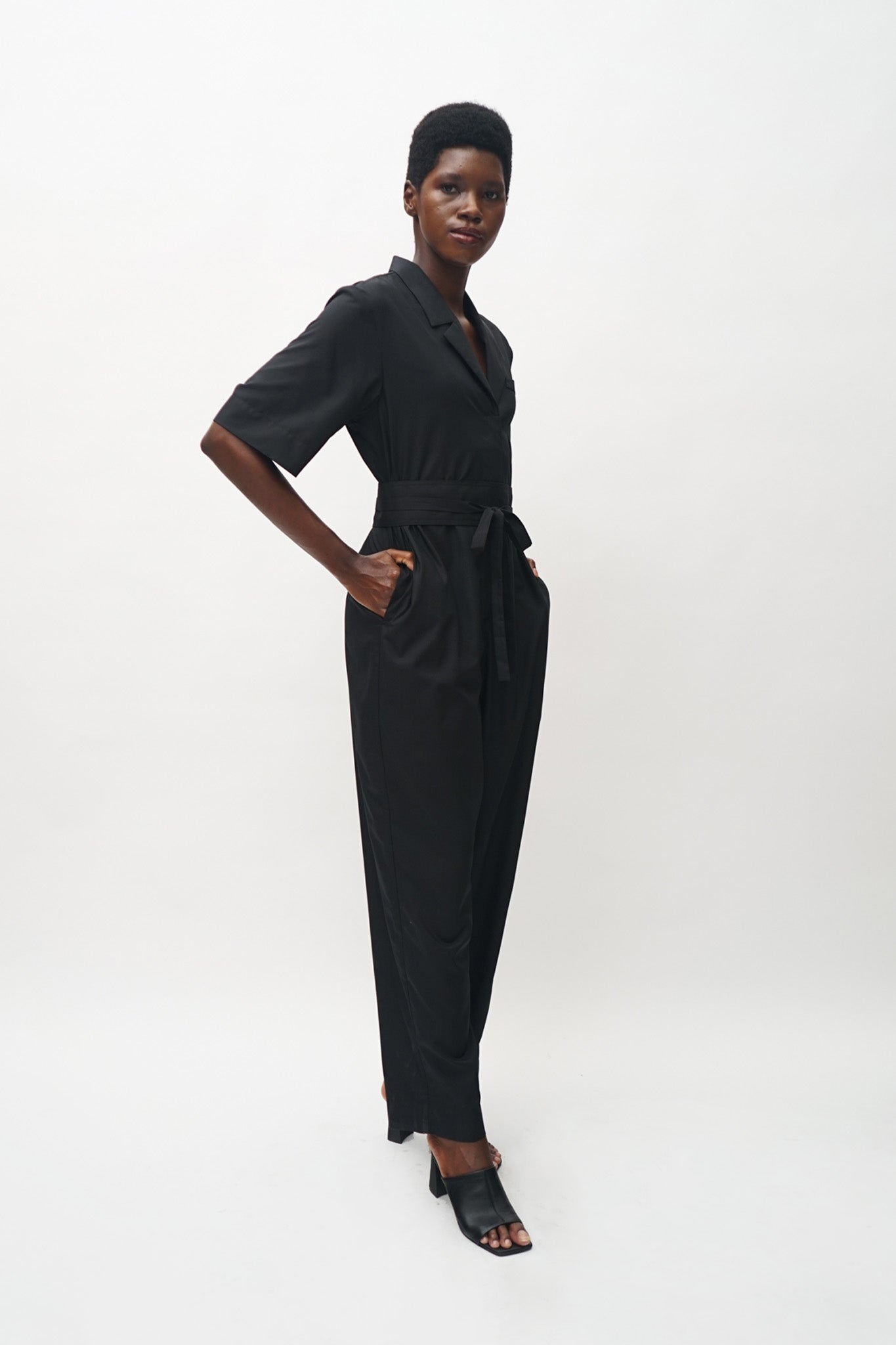 CHINATSU JUMPSUIT - Black